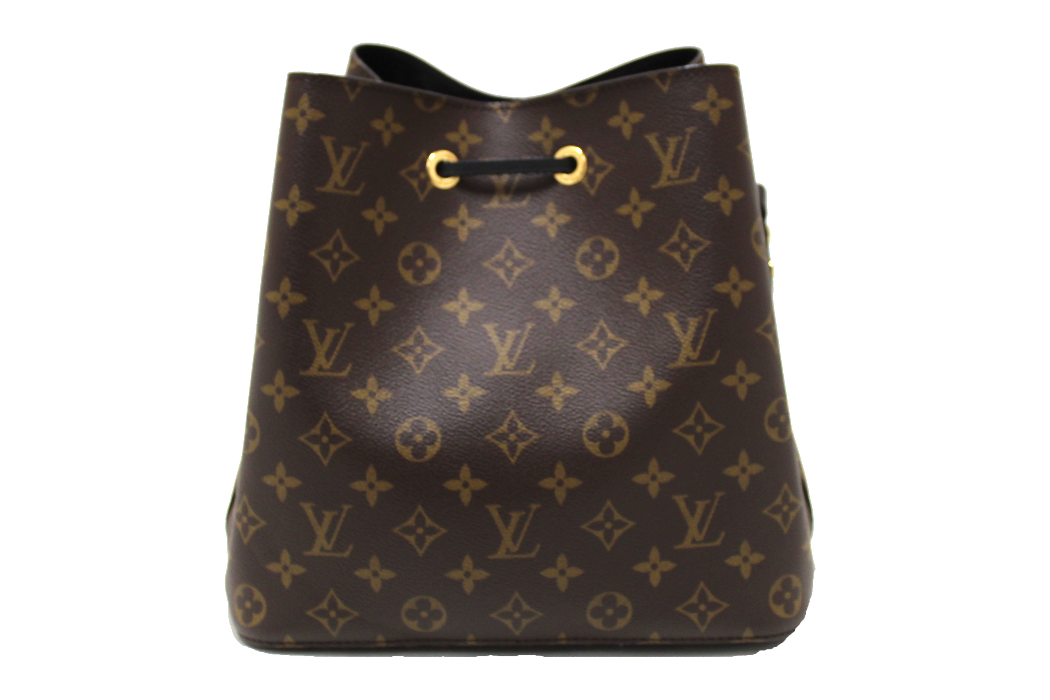 Authentic Louis Vuitton Classic Monogram Black NeoNoe Shoulder Bag