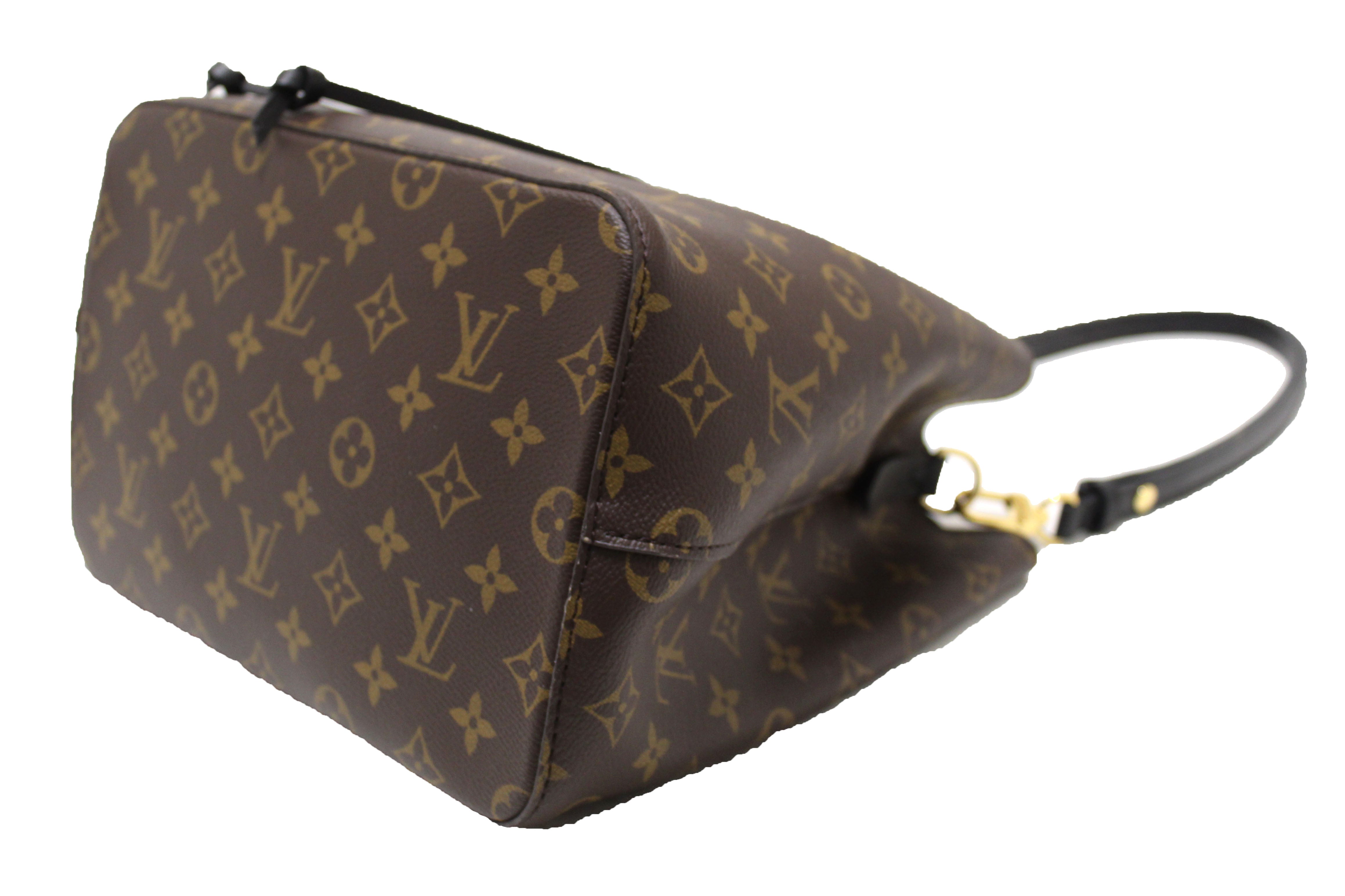 Authentic Louis Vuitton Classic Monogram Black NeoNoe Shoulder Bag