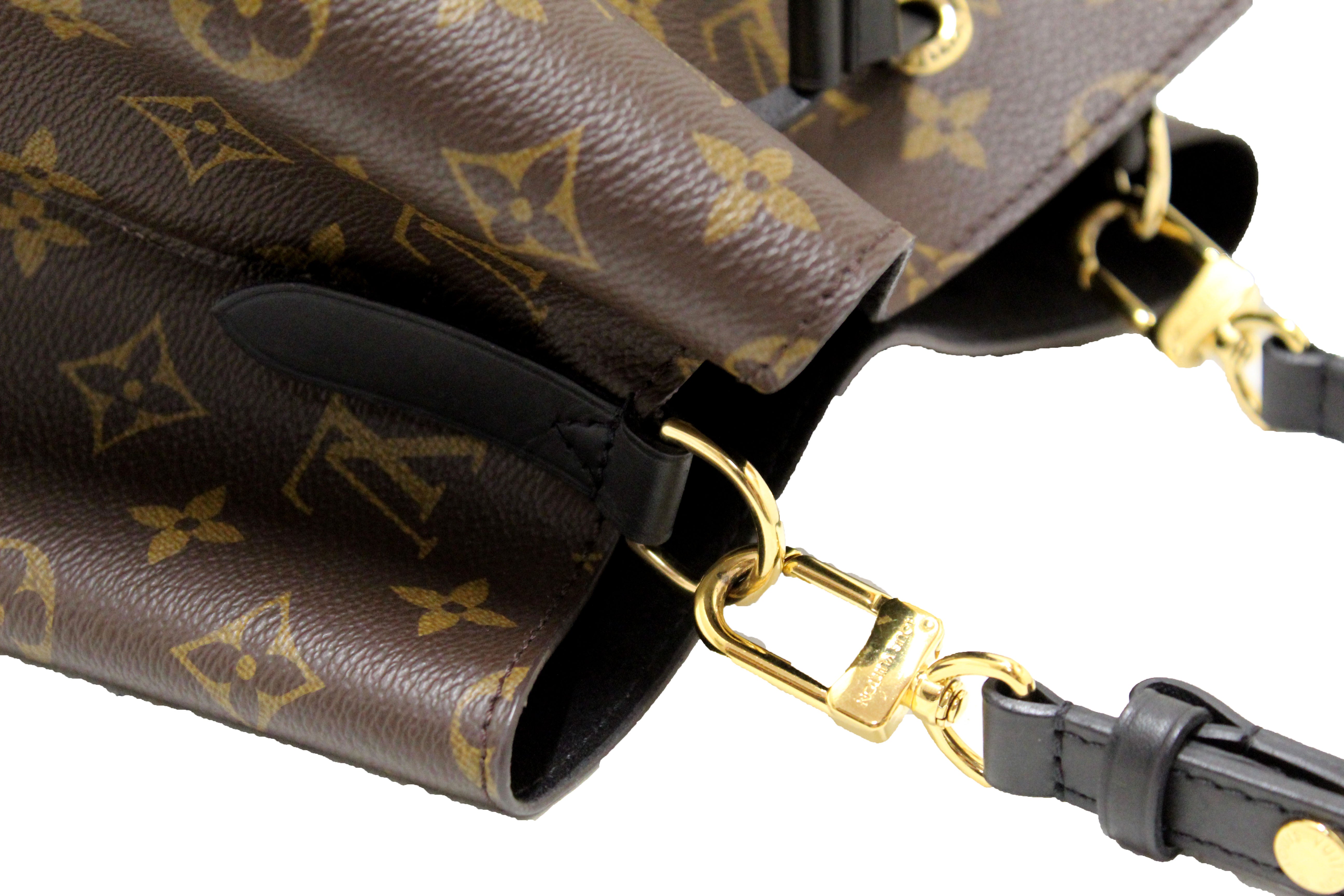 Authentic Louis Vuitton Classic Monogram Black NeoNoe Shoulder Bag
