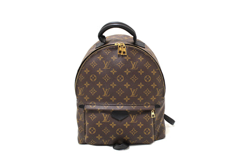 Authentic Louis Vuitton Classic Monogram Palm Springs MM Backpack