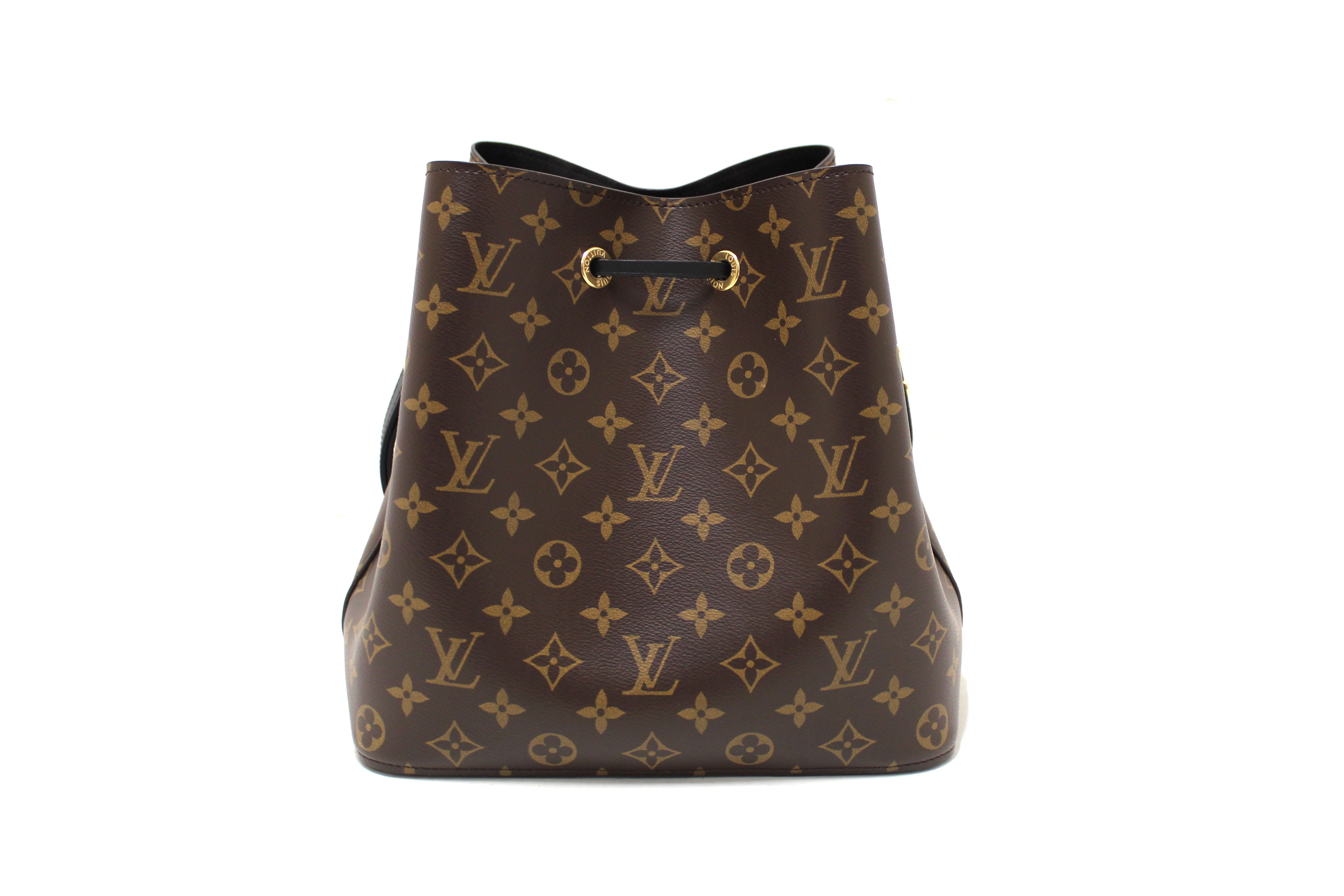 Authentic Louis Vuitton Classic Monogram Black NeoNoe Shoulder Bag