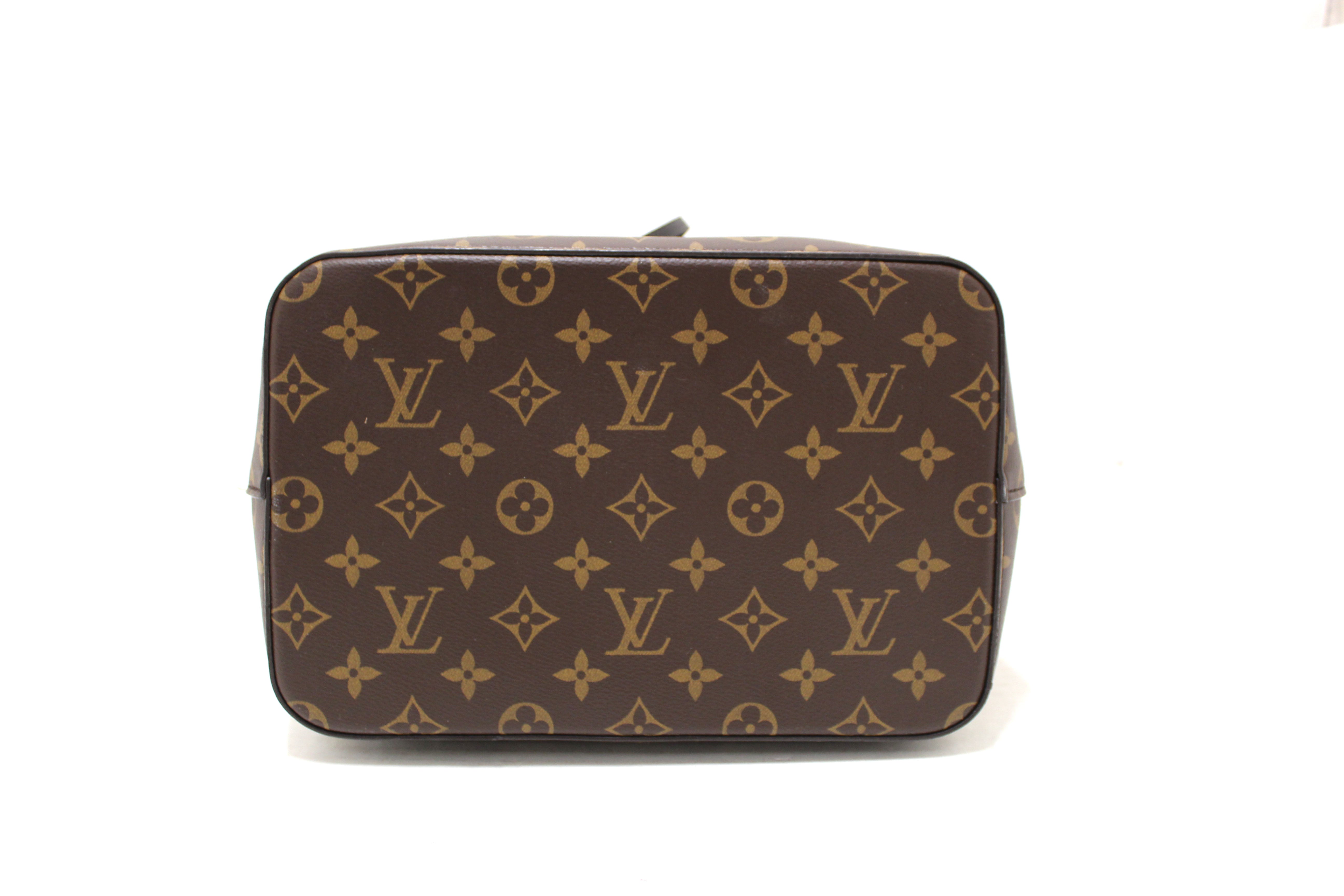 Authentic Louis Vuitton Classic Monogram Black NeoNoe Shoulder Bag