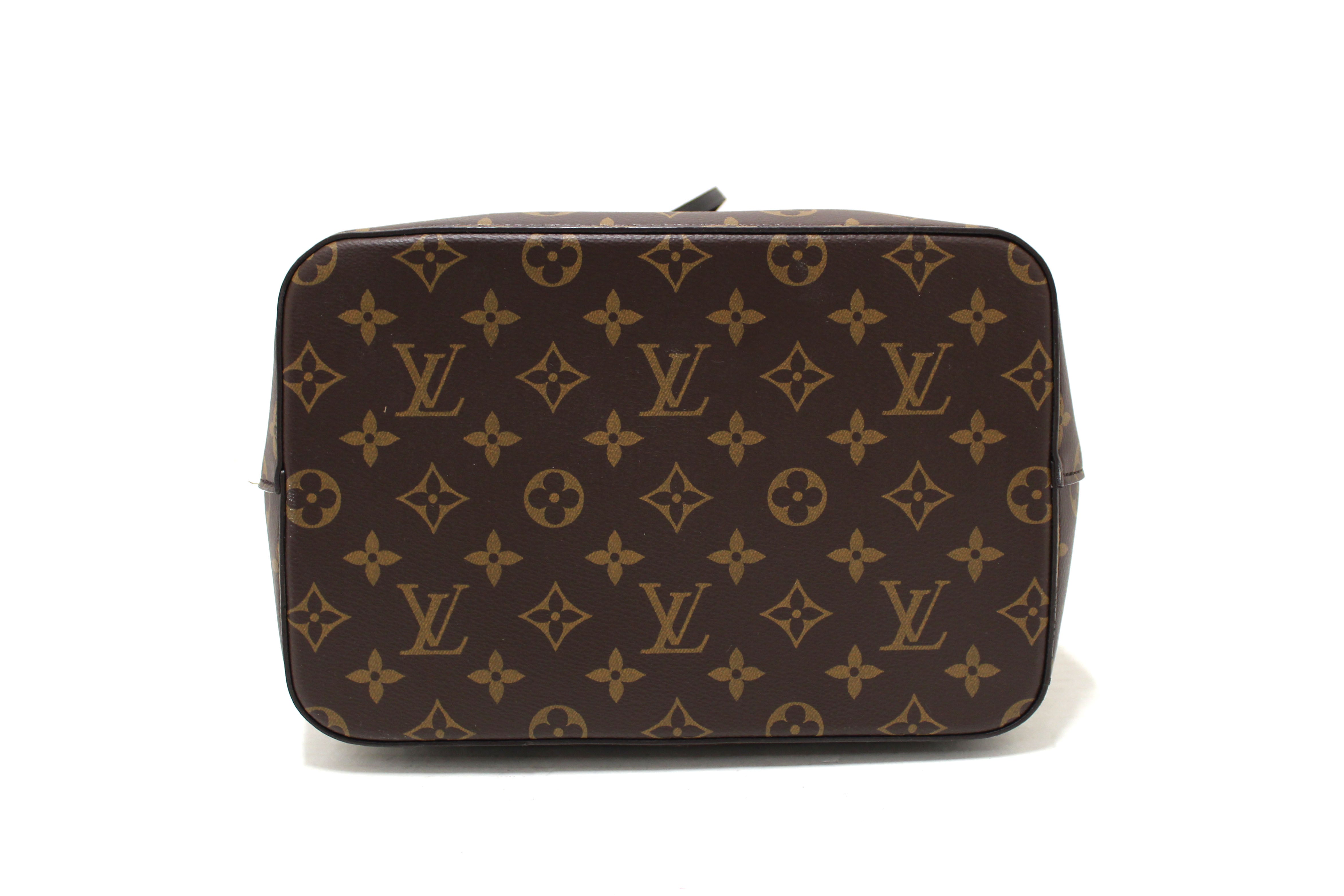 Authentic Louis Vuitton Classic Monogram Black NeoNoe Shoulder Bag