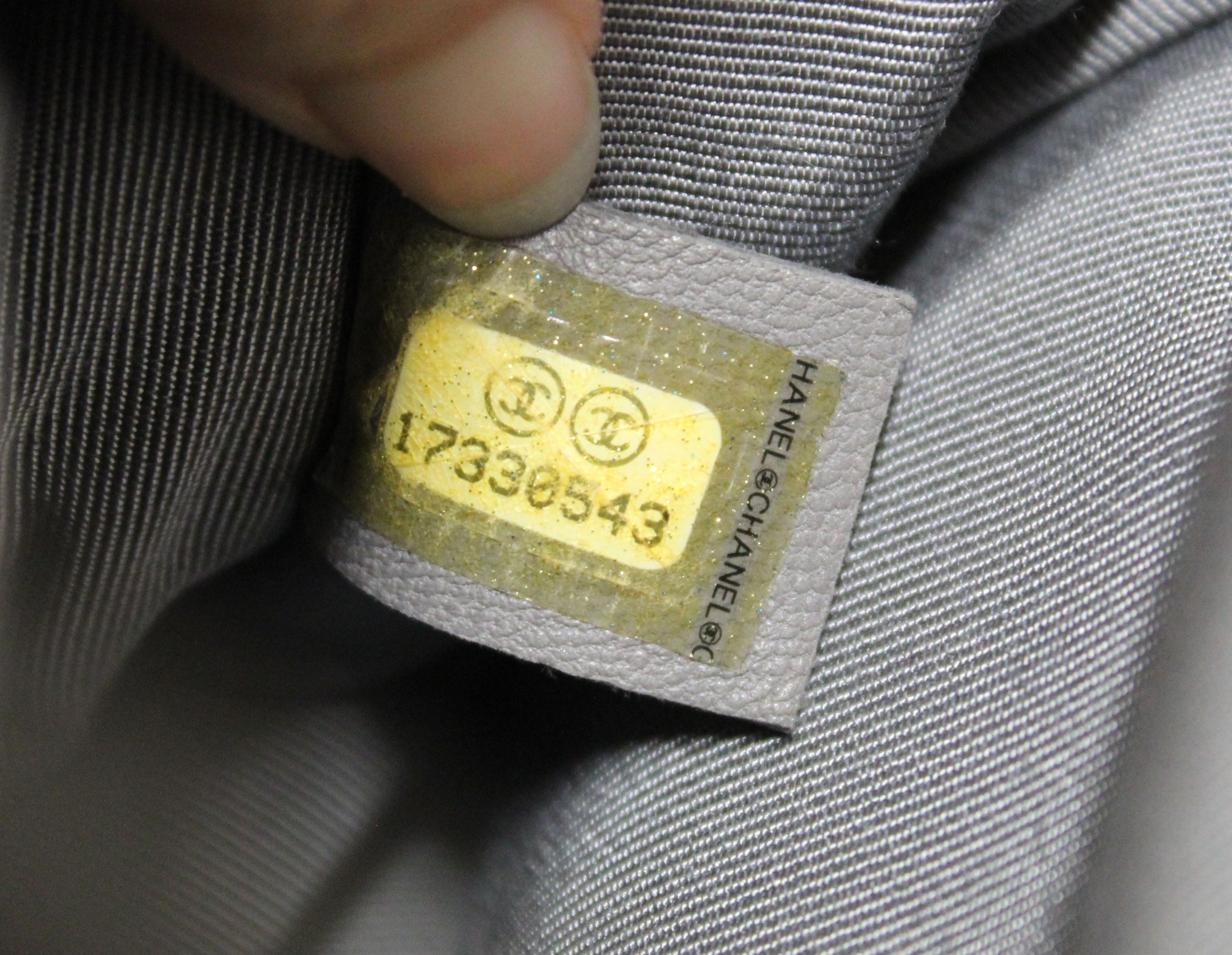 Authentic Chanel Black Quilted Caviar Leather Riviera Flap Shoulder Bag