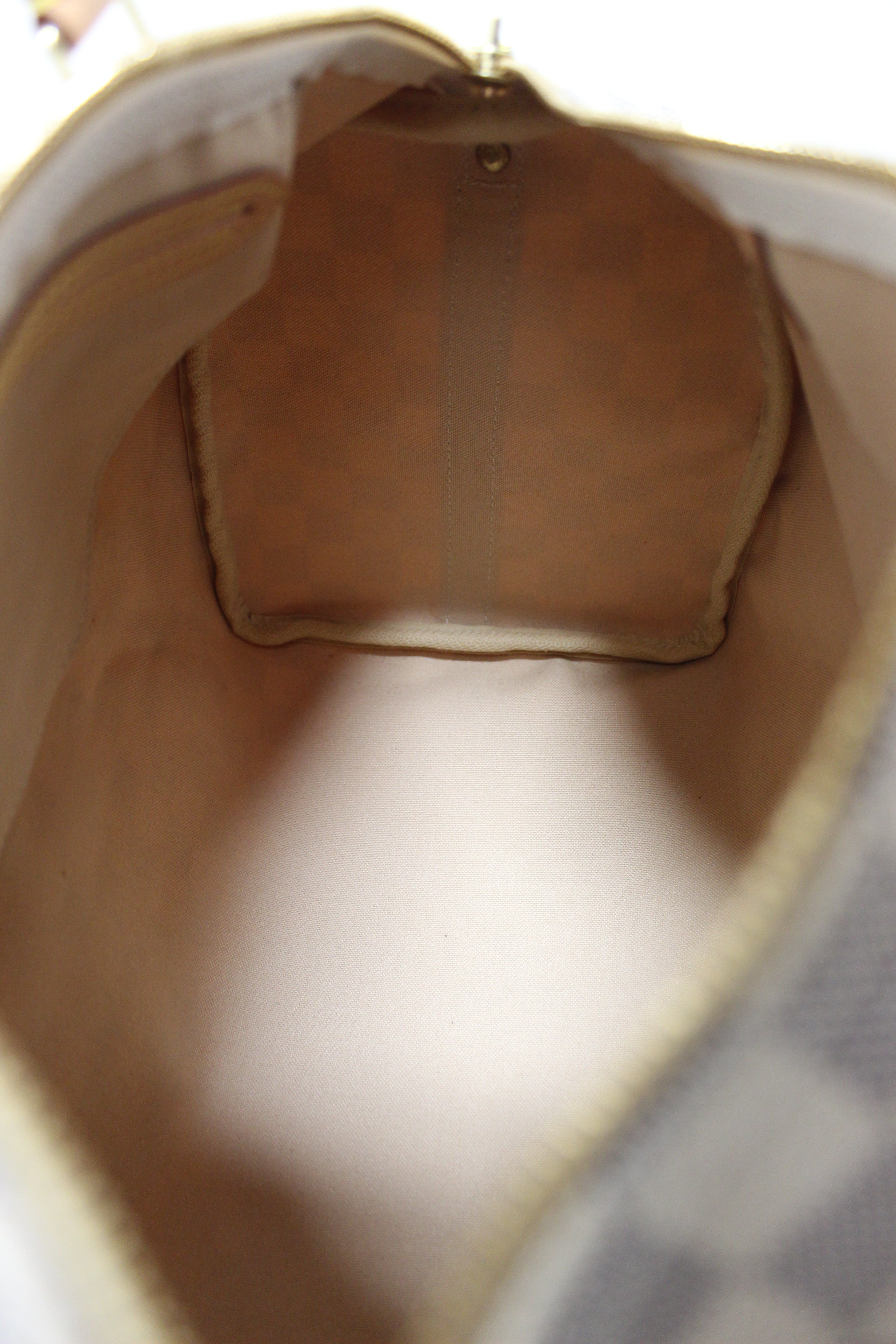 Authentic Louis Vuitton Damier Azur Speedy 30 Bandouliere Bag