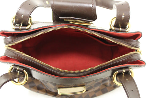 Authentic Louis Vuitton Damier Ebene Sistina MM Shoulder Bag