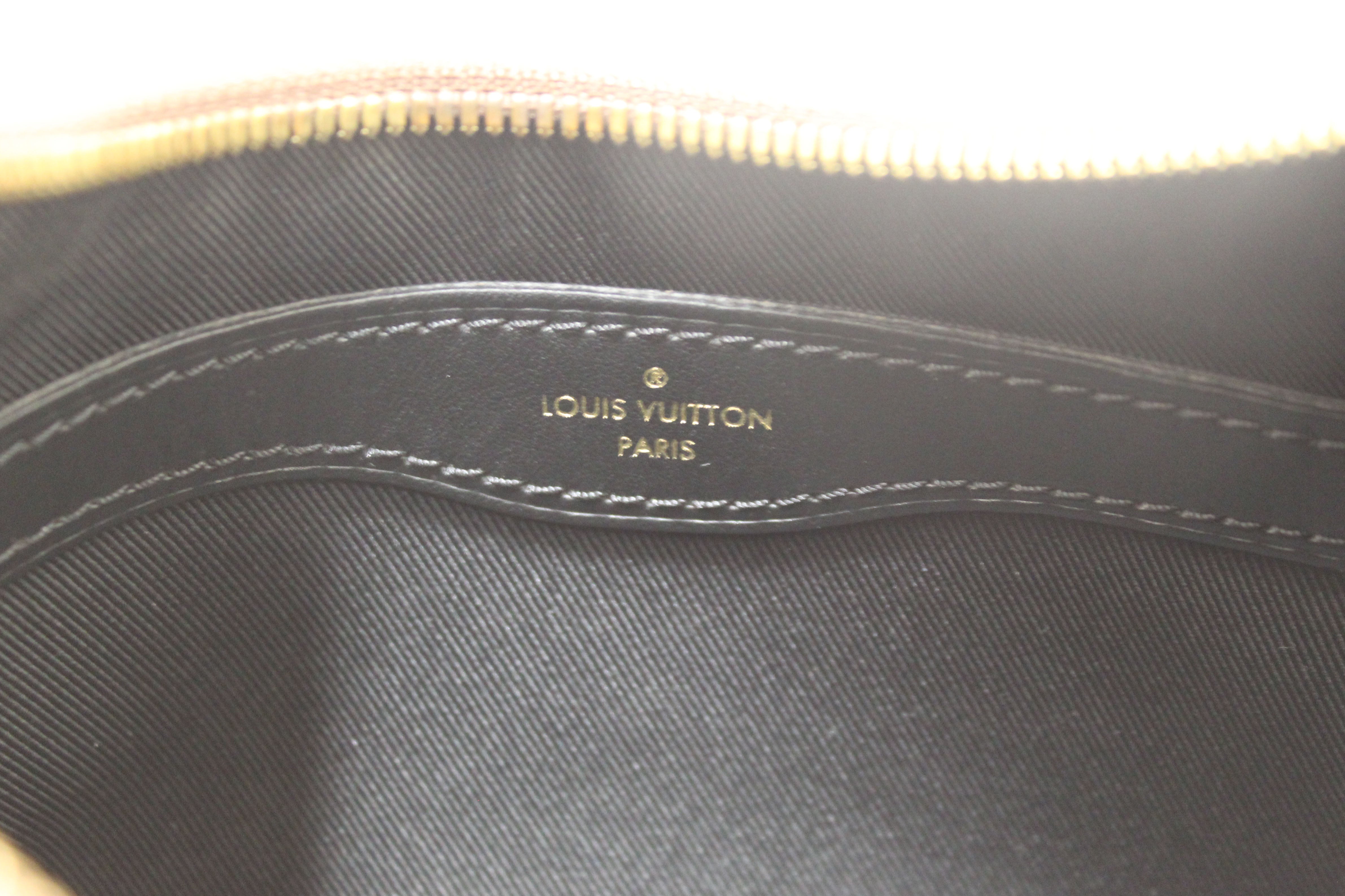 Authentic Louis Vuitton Classic Monogram Boulogne Shoulder/Crossbody Bag
