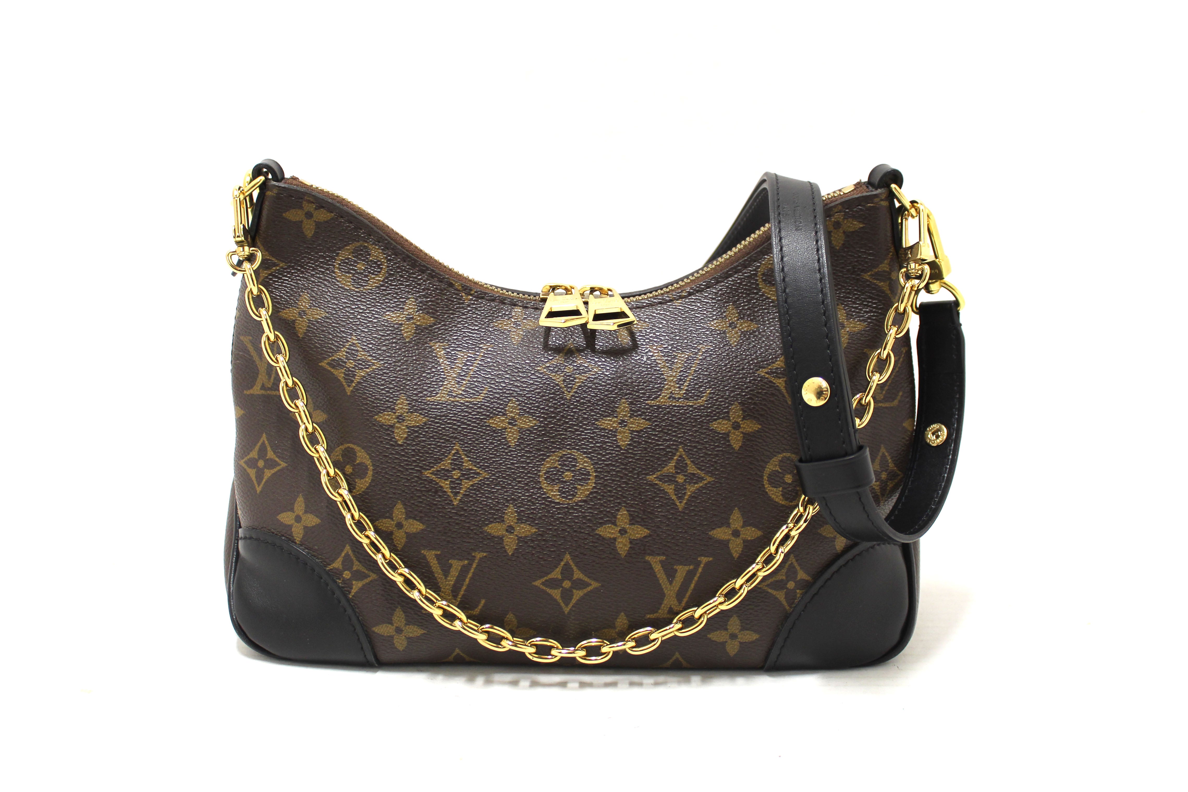 Authentic Louis Vuitton Classic Monogram Boulogne Shoulder/Crossbody Bag