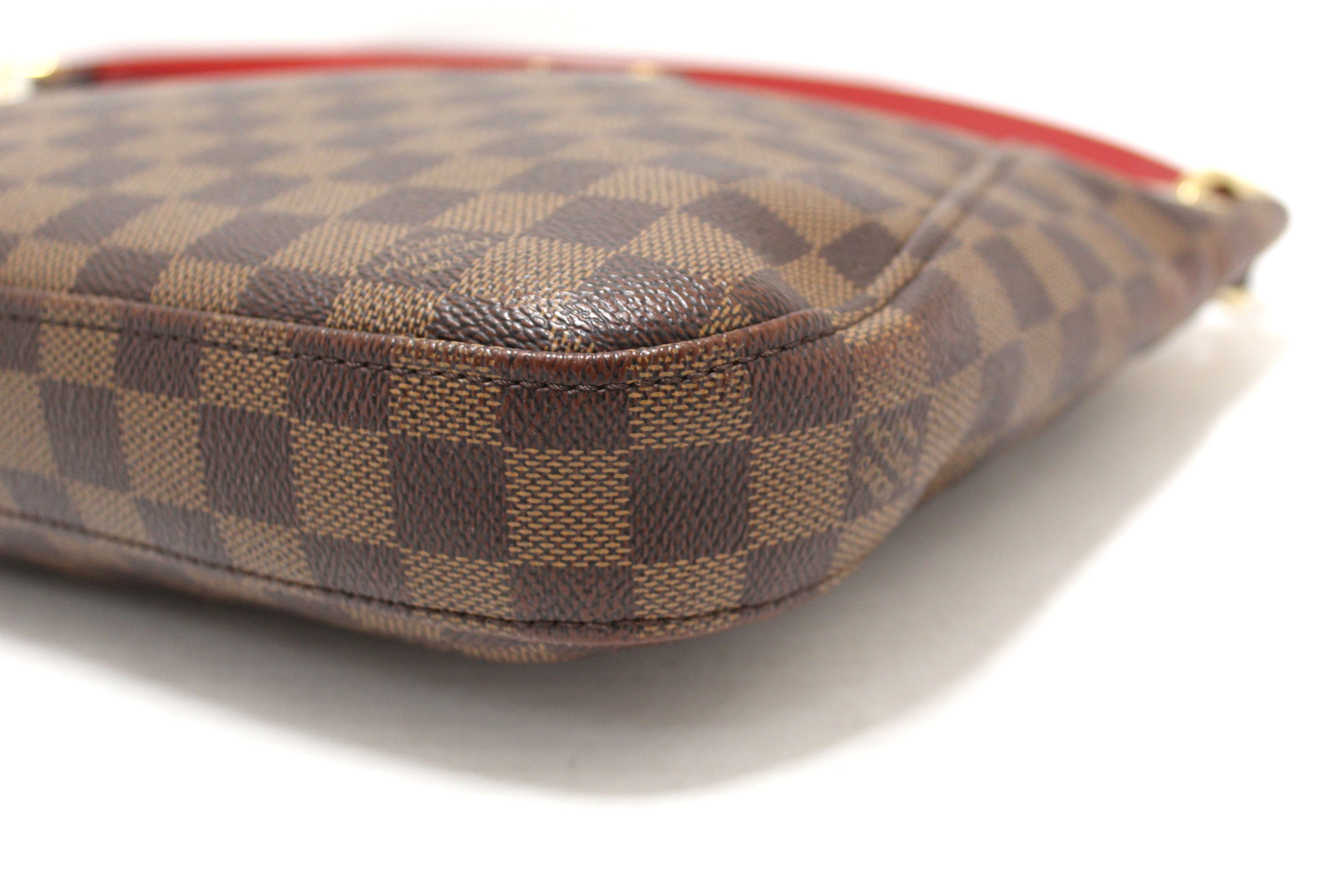 Authentic Louis Vuitton Damier Ebene South Bank Besace Messenger Bag