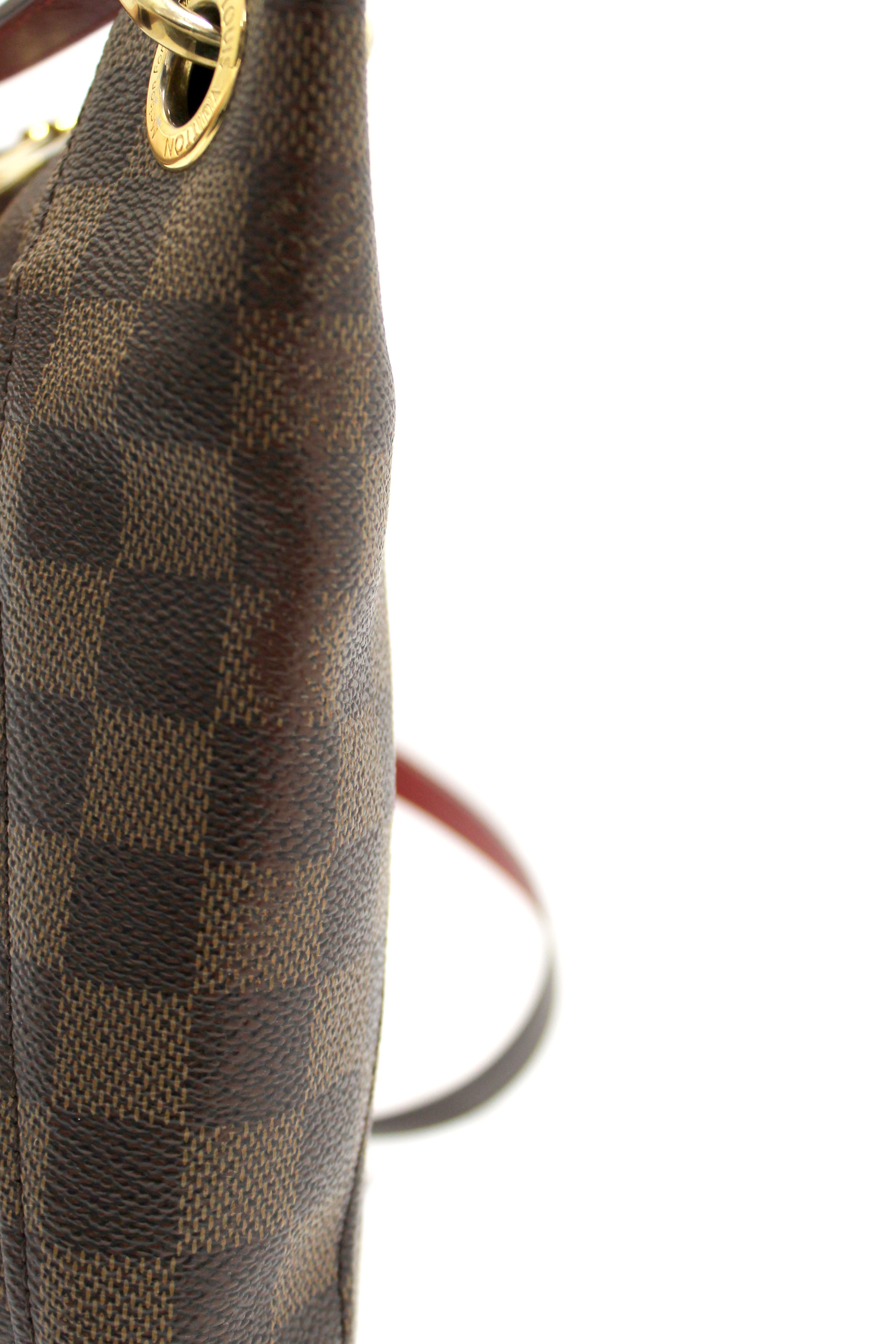 Authentic Louis Vuitton Damier Ebene South Bank Besace Messenger Bag