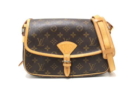 Authentic Louis Vuitton Classic Monogram Sologne Messenger Bag