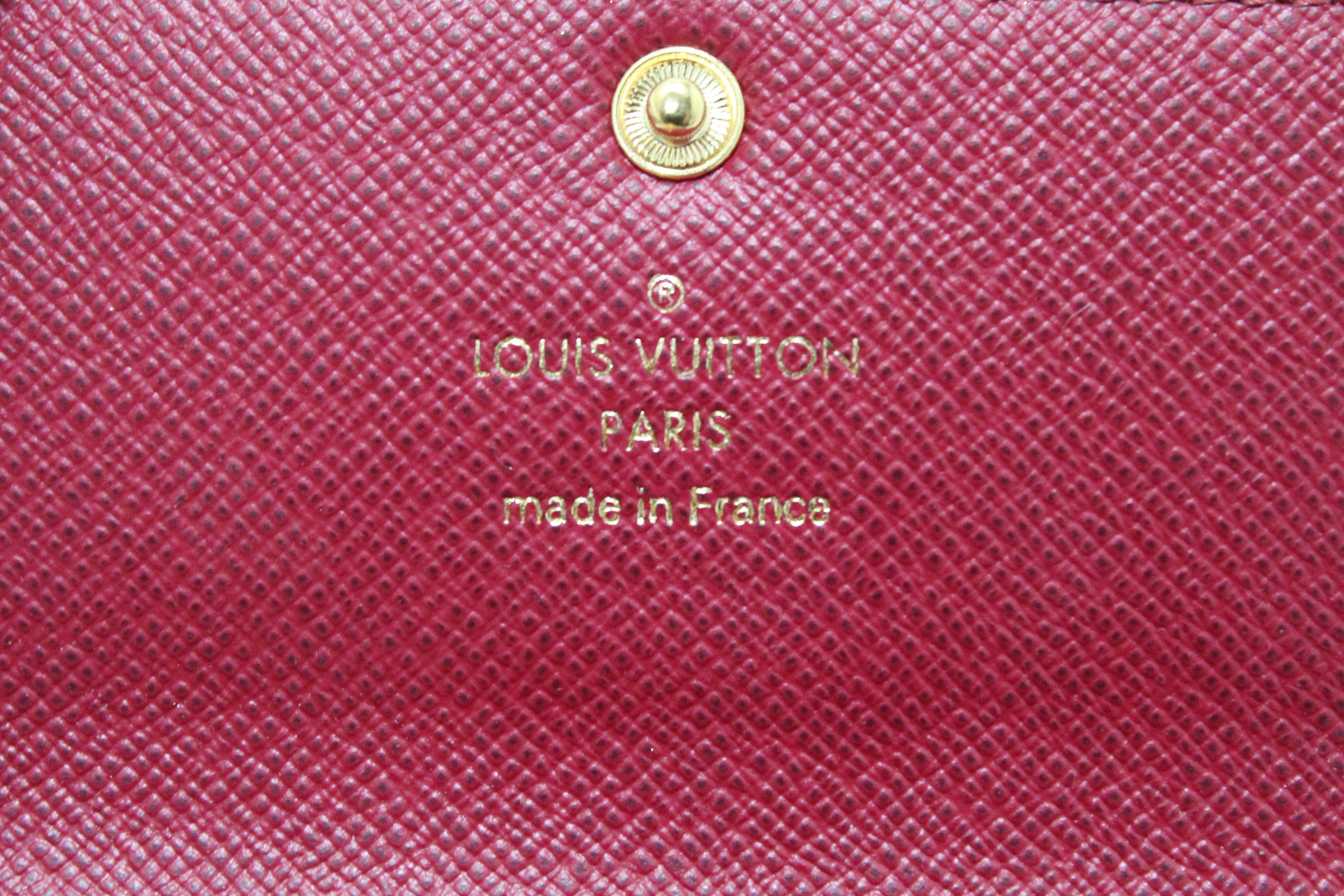 Authentic Louis Vuitton Classic Monogram Canvas 6 Key Holder