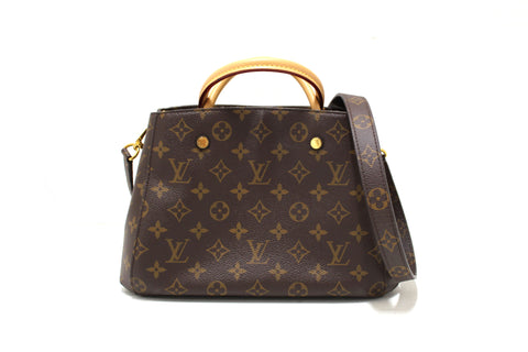 Authentic Louis Vuitton Monogram Montaigne BB Shoulder/Handbag