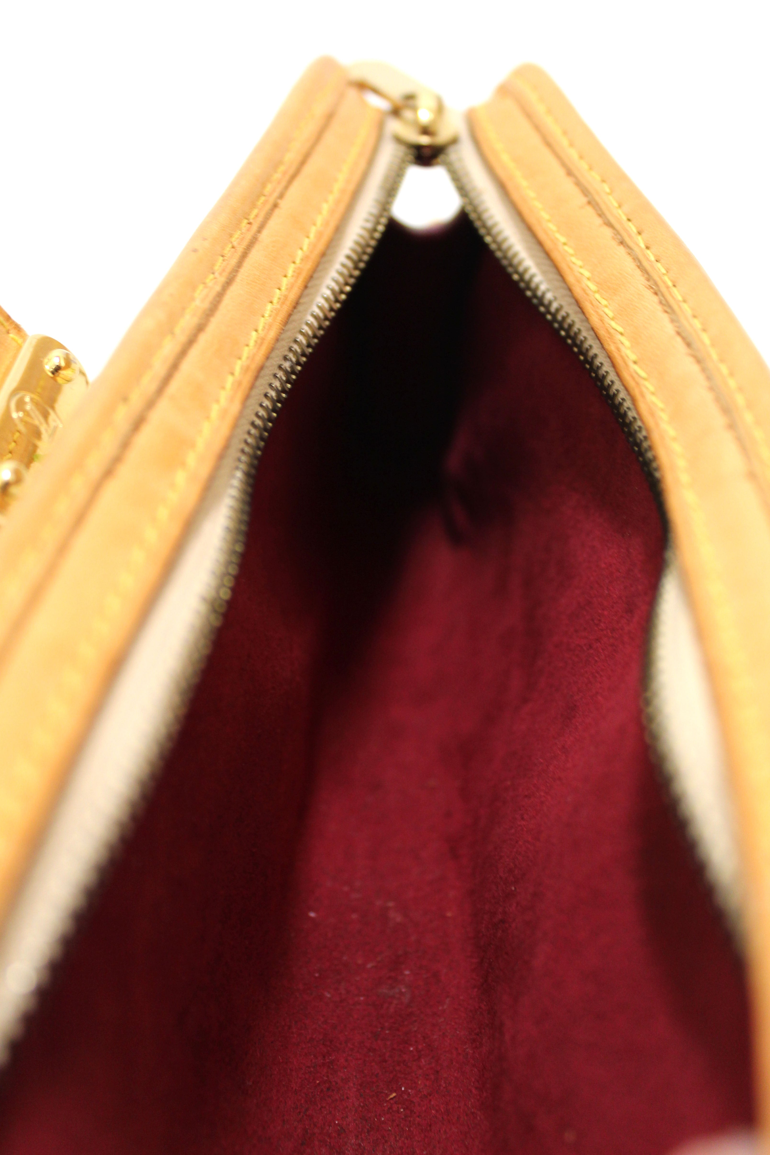 Authentic Louis Vuitton Black Multicolor Monogram Shirley Clutch