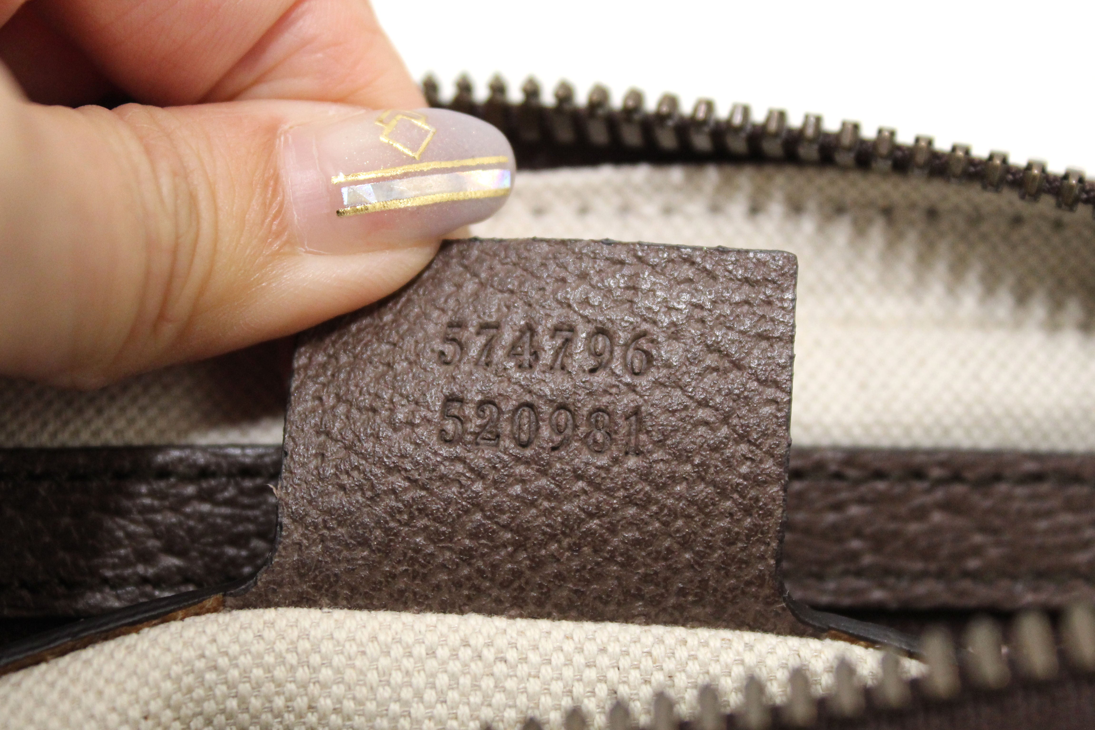 Authentic Gucci Ophidia GG Canvas Belt Bag