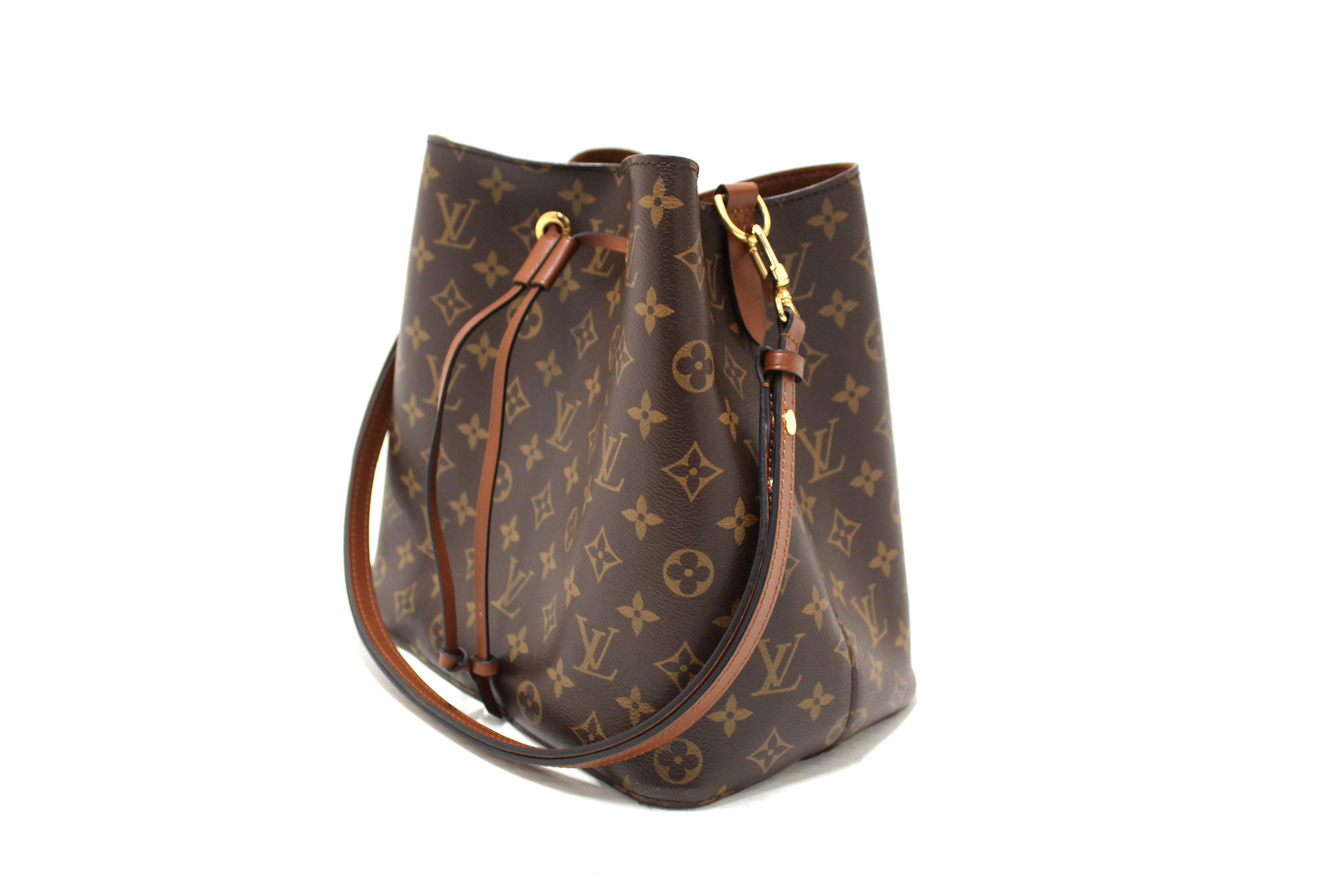 Authentic Louis Vuitton Classic Monogram Brown NeoNoe Shoulder Bag