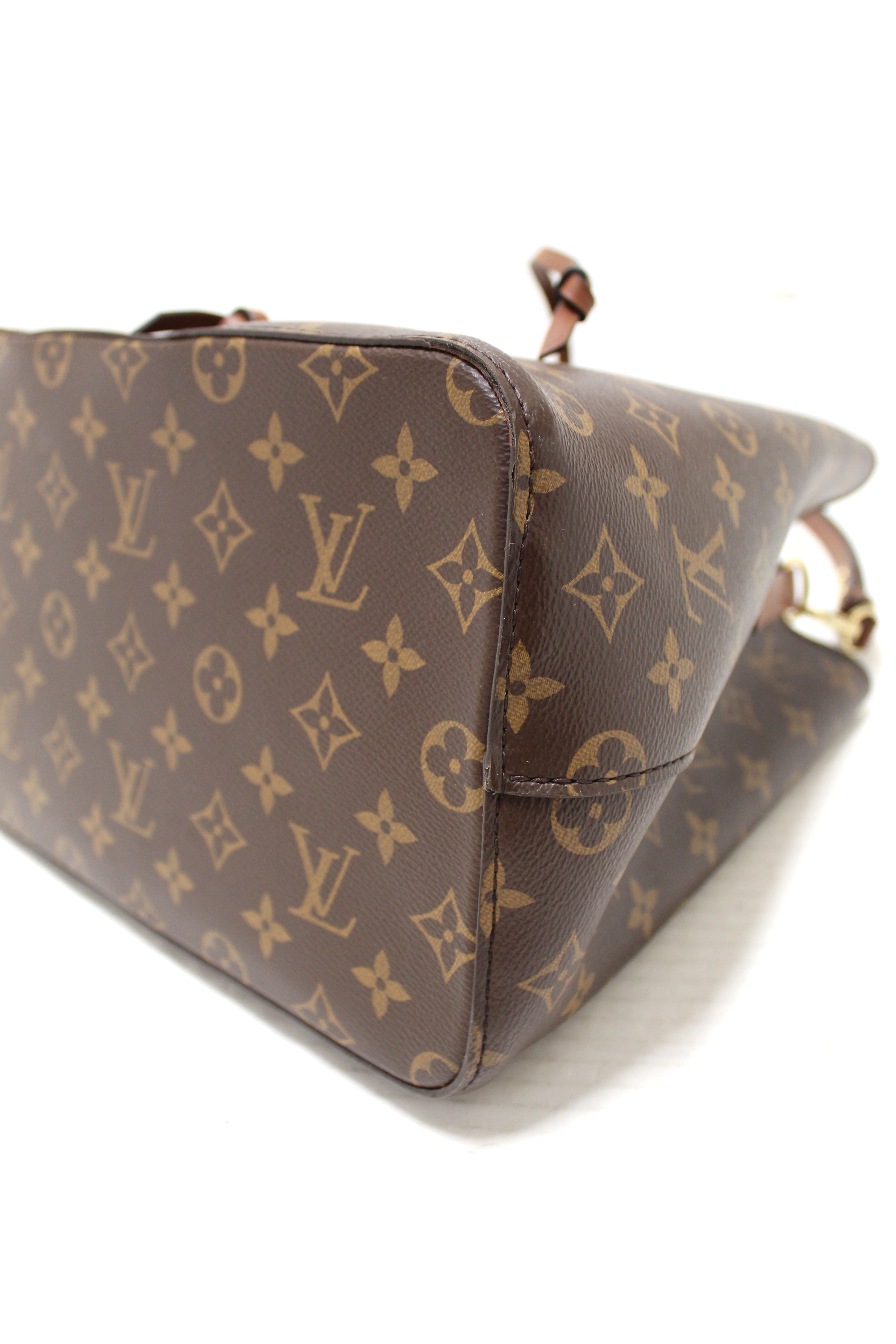 Authentic Louis Vuitton Classic Monogram Brown NeoNoe Shoulder Bag