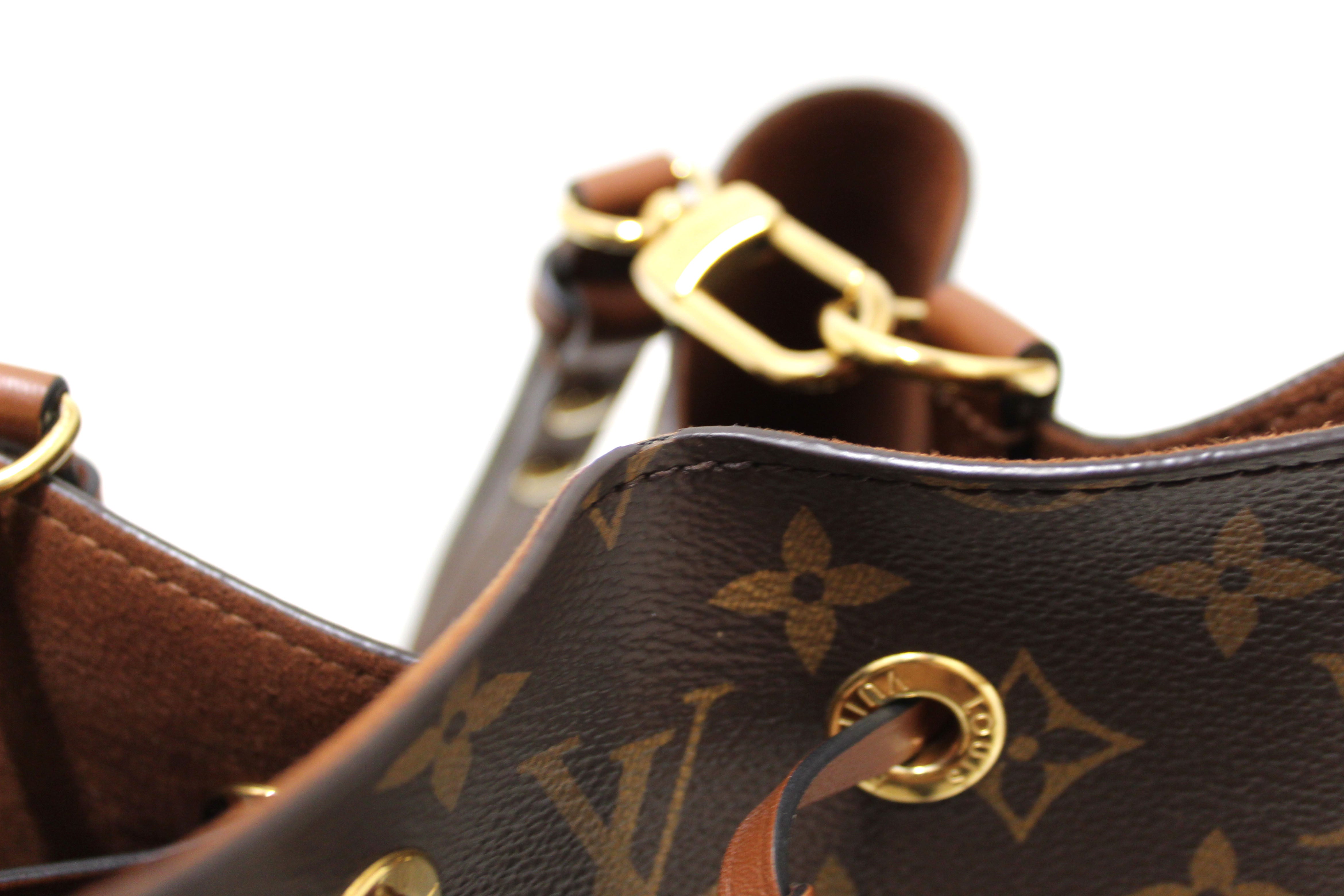 Authentic Louis Vuitton Classic Monogram Brown NeoNoe Shoulder Bag