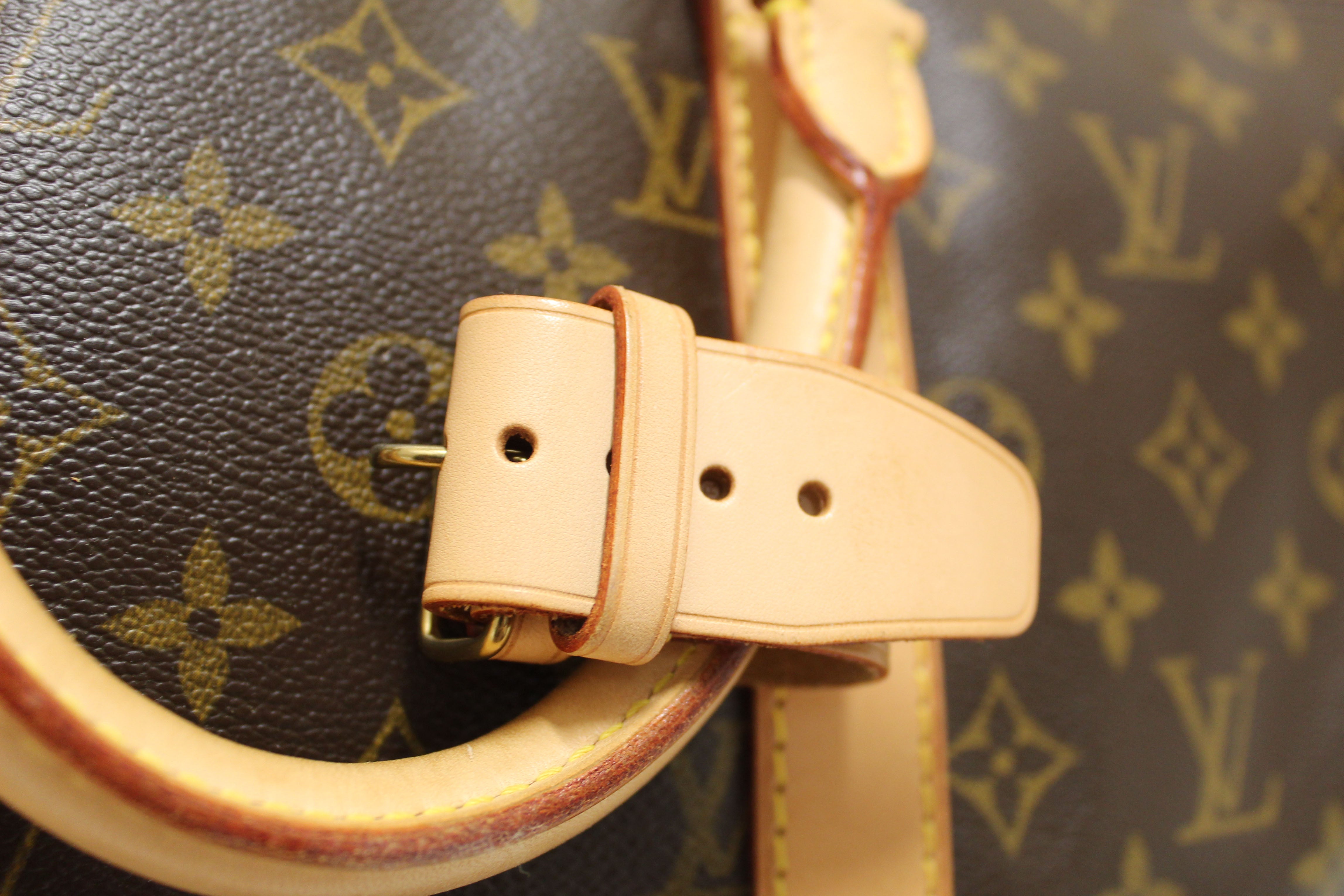 Authentic Louis Vuitton Classic Monogram Keepall 45 Travel Bag