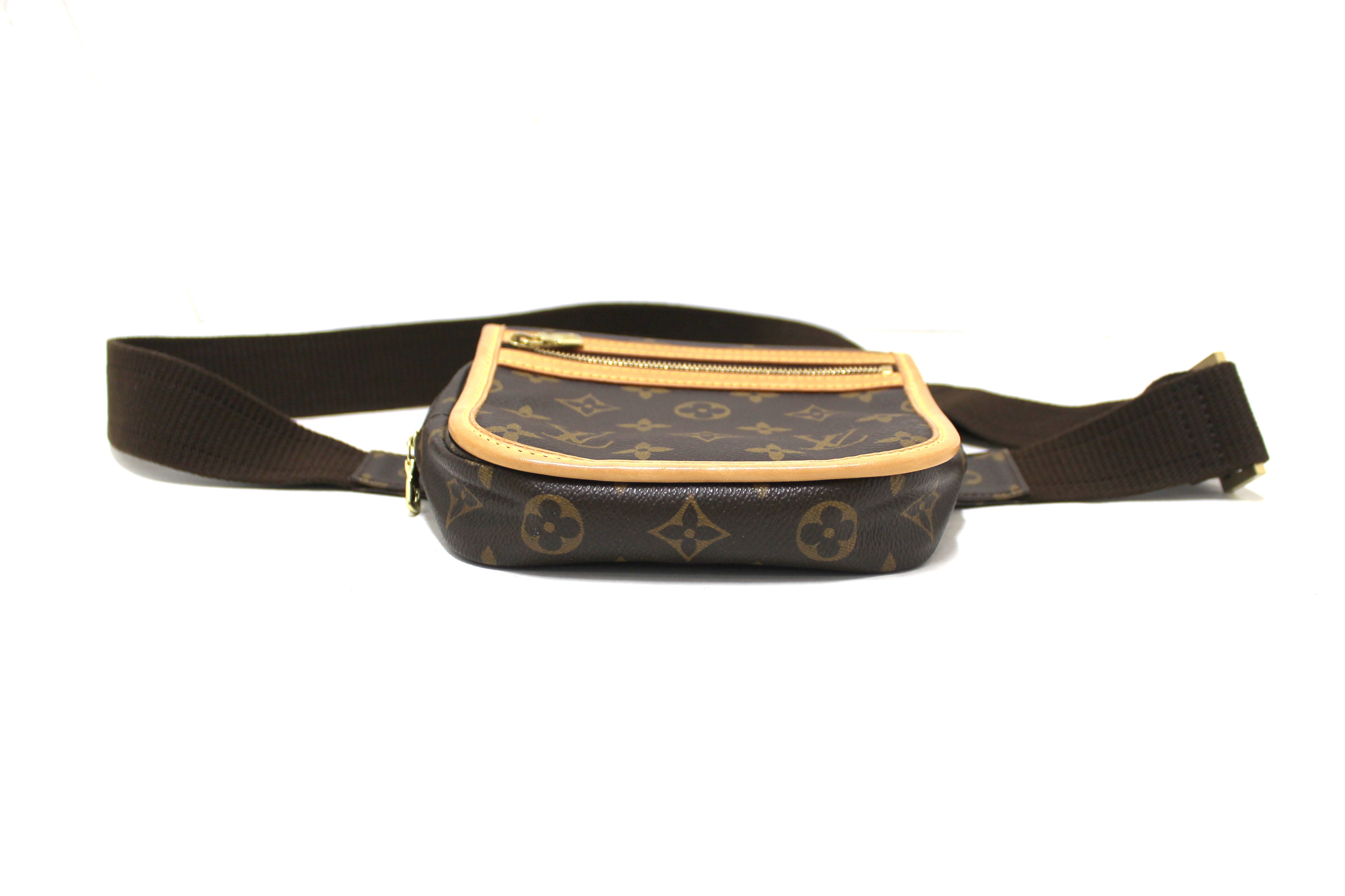 Authentic Louis Vuitton Classic Monogram Bosphore Belt Bag