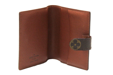 Authentic Louis Vuitton Classic Monogram Bifold Card Holder