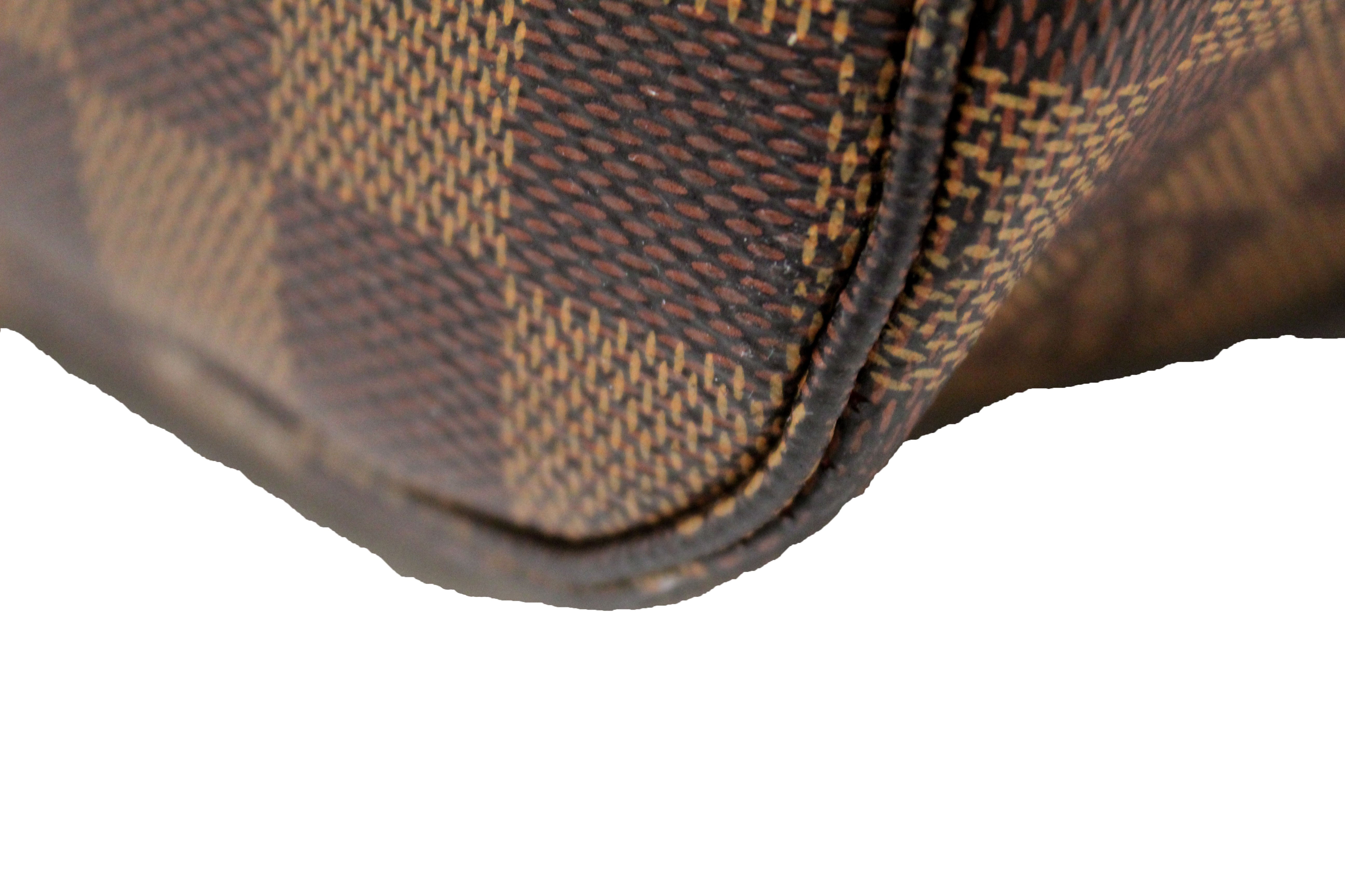 Authentic Louis Vuitton Damier Ebene Neverfull MM Shoulder Bag
