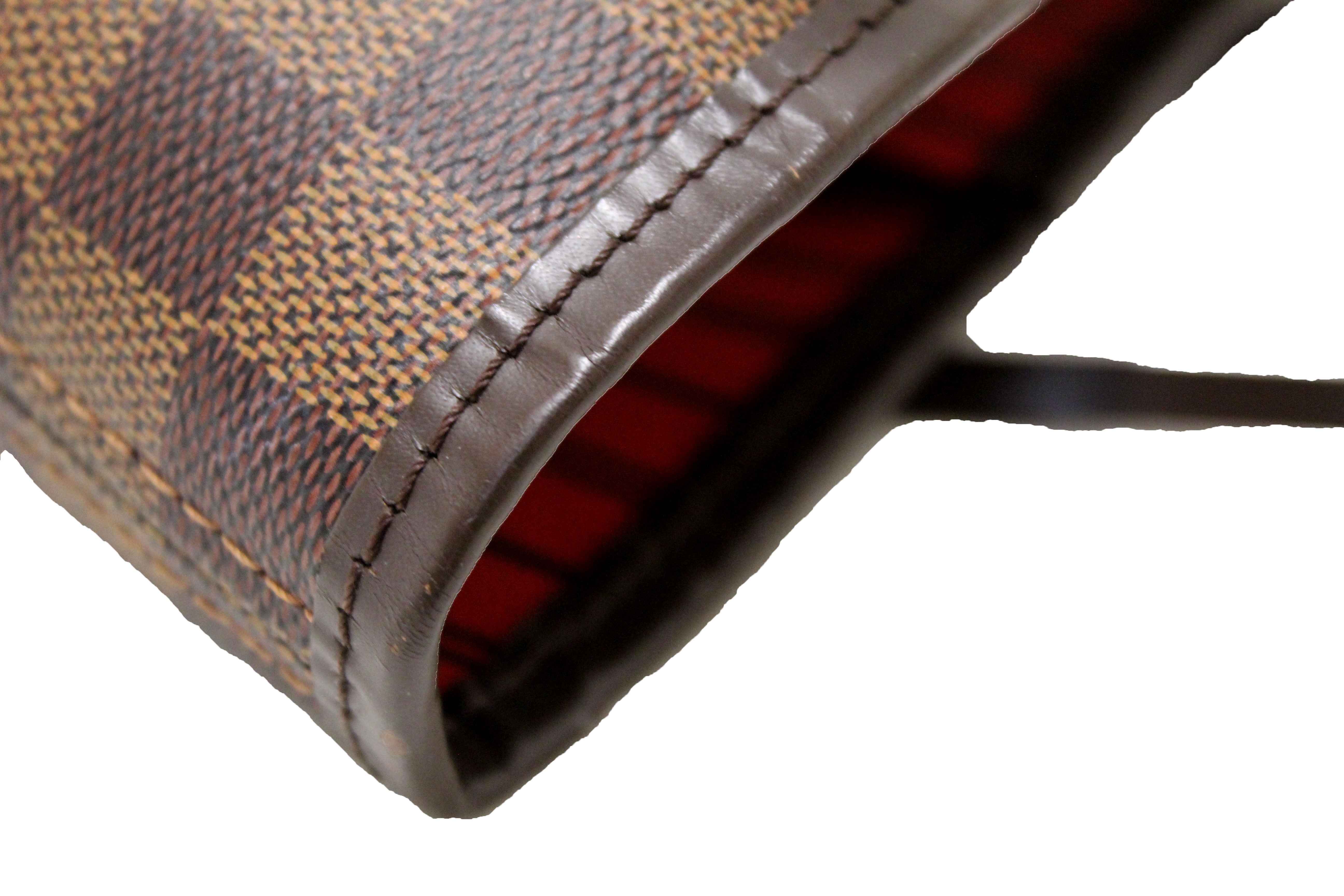 Authentic Louis Vuitton Damier Ebene Neverfull MM Shoulder Bag