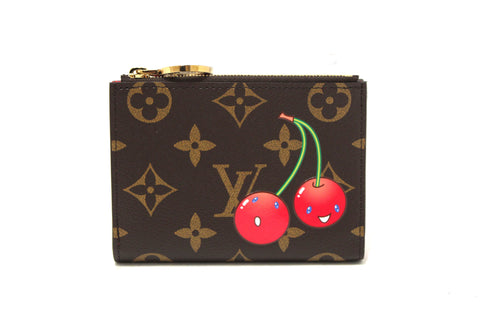 Authentic NEW Louis Vuitton LV x TM Cerise Lisa Bifold Wallet