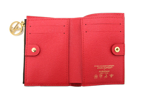 Authentic NEW Louis Vuitton LV x TM Cerise Lisa Bifold Wallet
