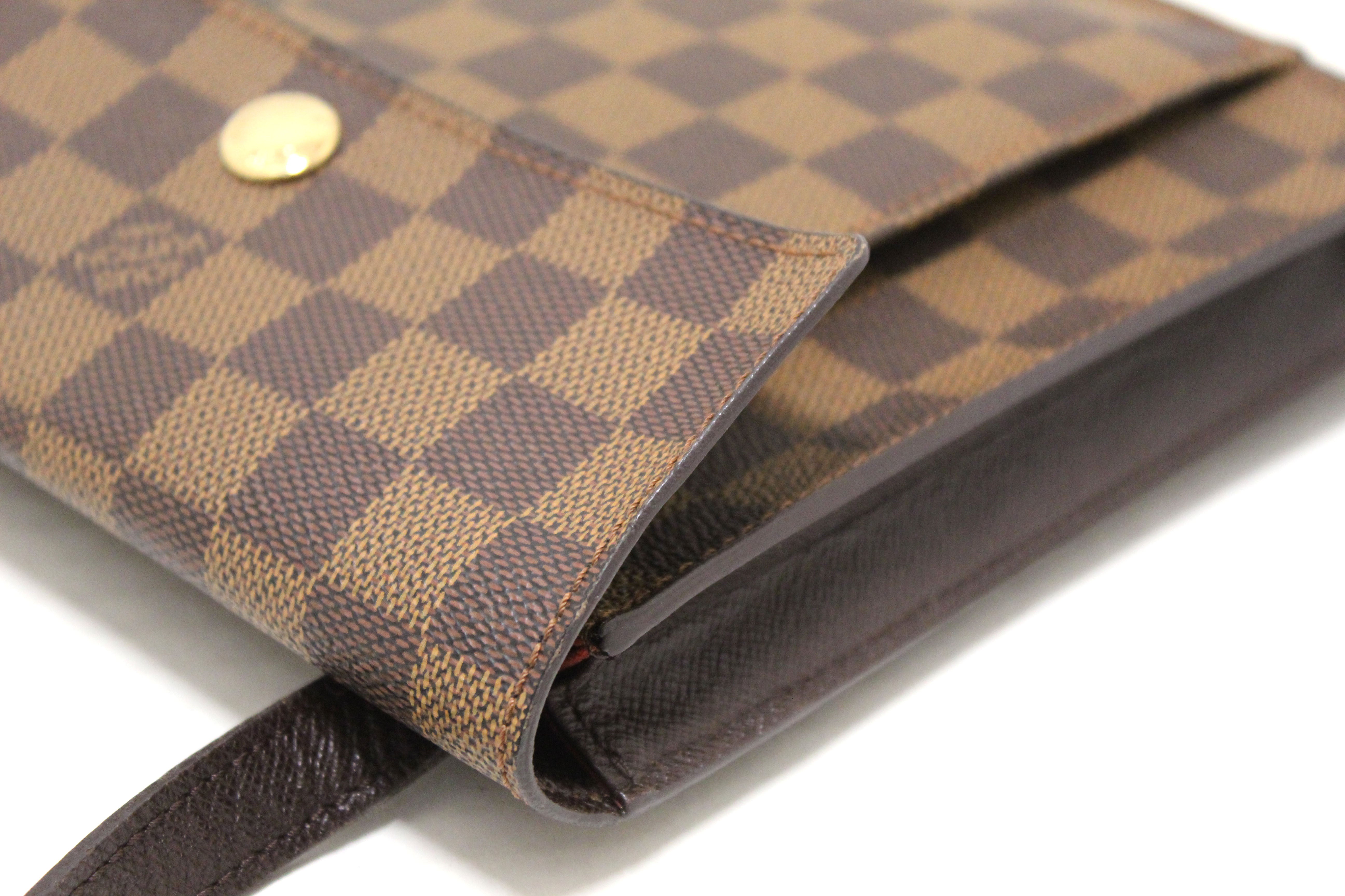Authentic Louis Vuitton Damier Ebene Pimlico Messenger Bag