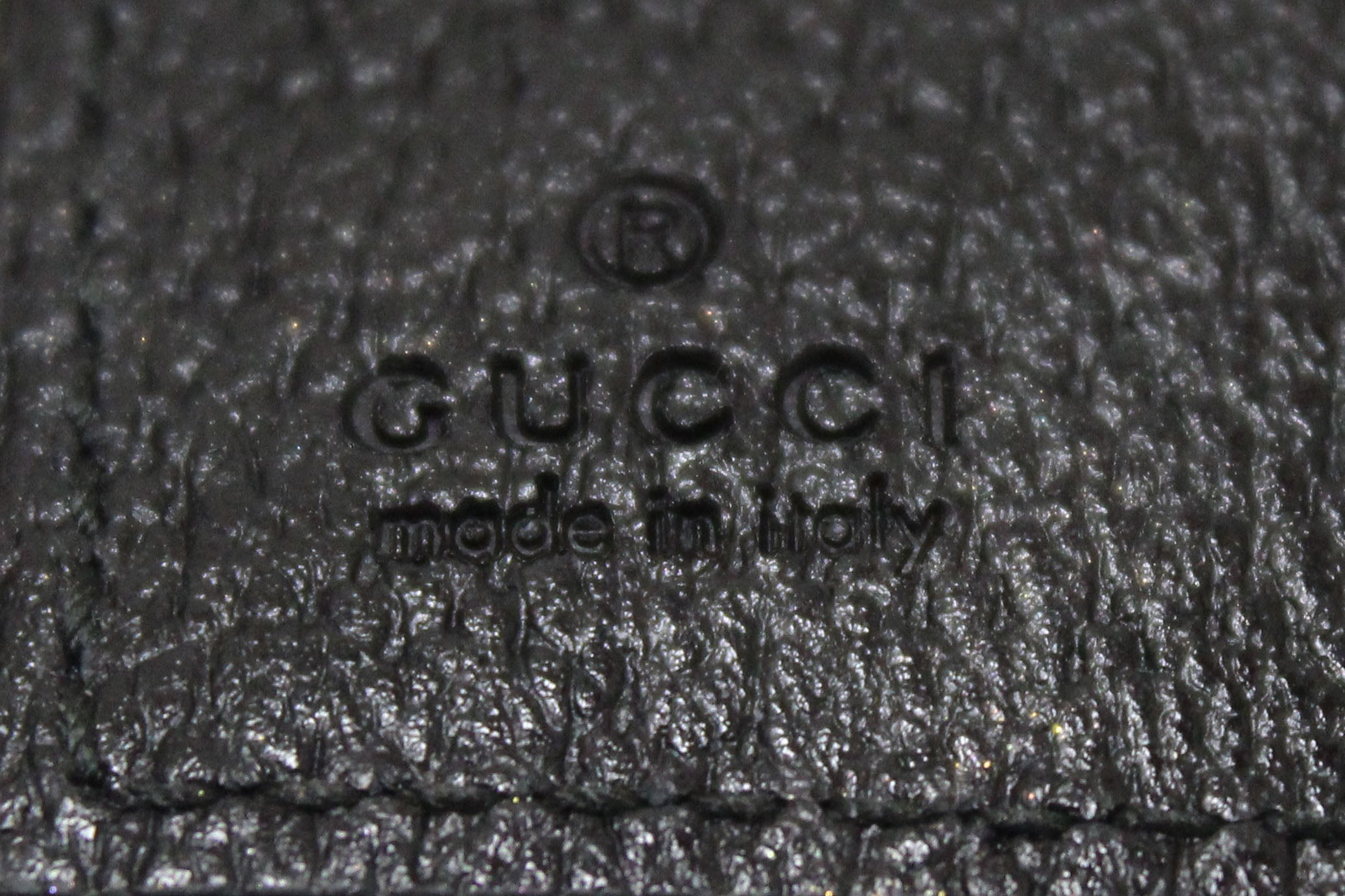 NEW Authentic Gucci GG Marmont Black Leather Card Case