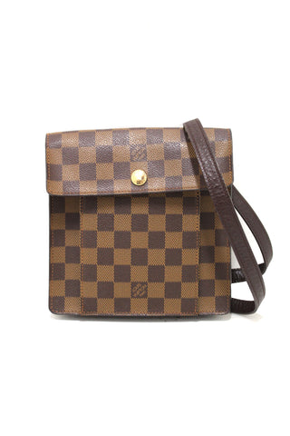 Authentic Louis Vuitton Damier Ebene Pimlico Messenger Bag