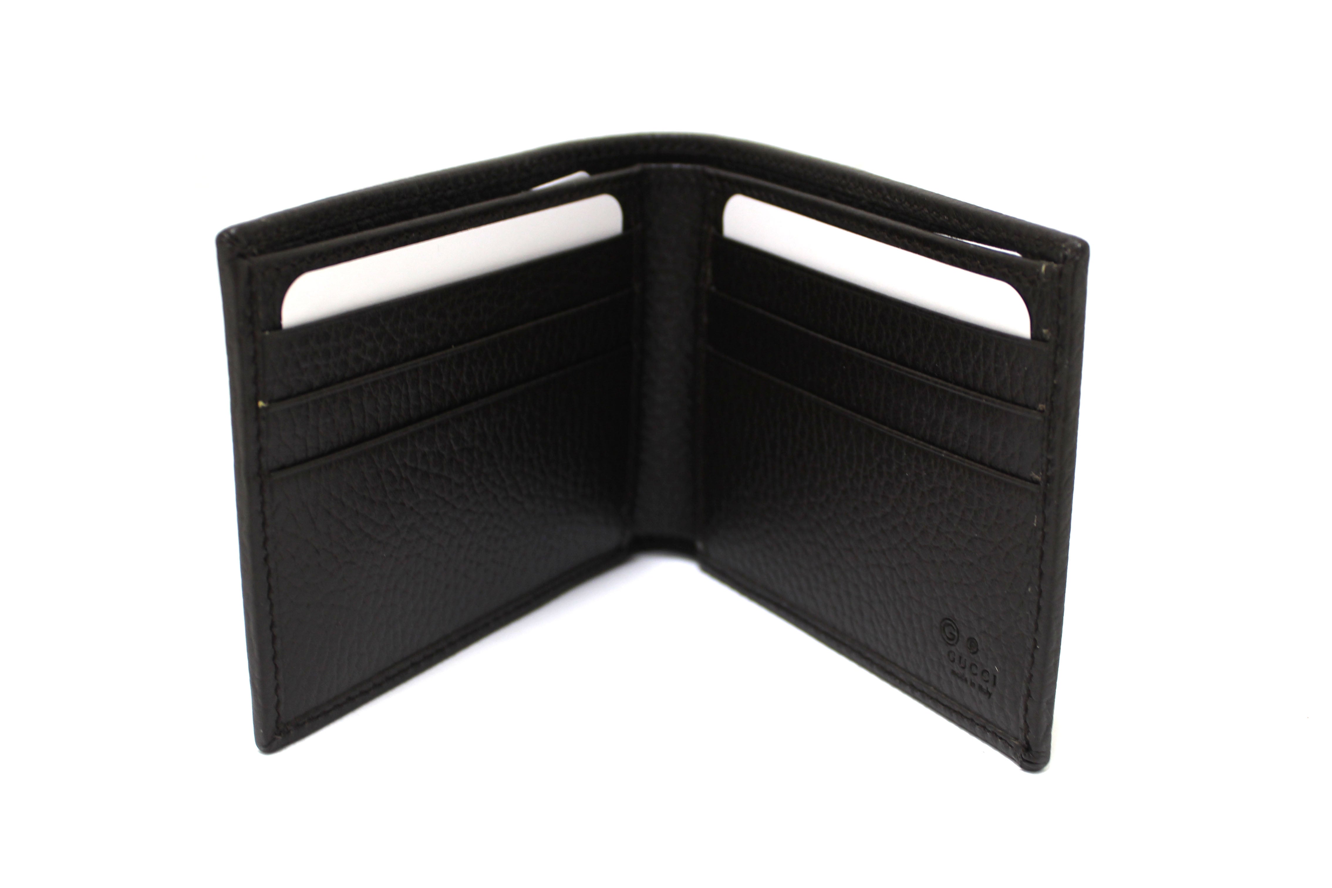 NEW Authentic Gucci Brown GG Signature Men's Wallet