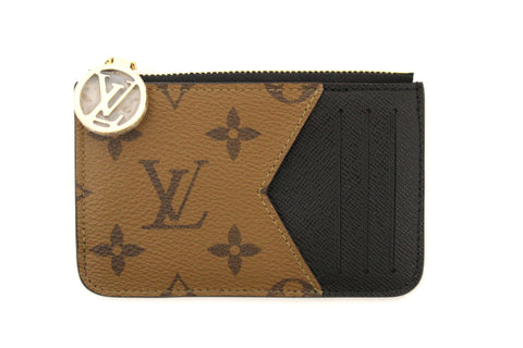 NEW Authentic Louis Vuitton Reverse Monogram Romy Card Holder
