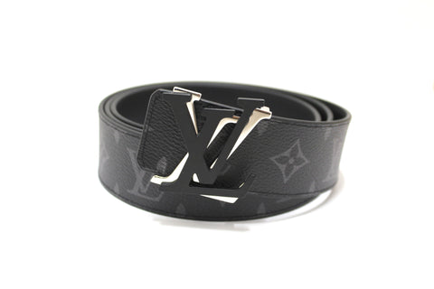 Authentic Louis Vuitton Monogram Eclipse Shake 40mm Reversible Belt Size 110/44