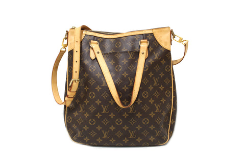 Authentic Louis Vuitton Classic Monogram Odeon GM Messenger Bag