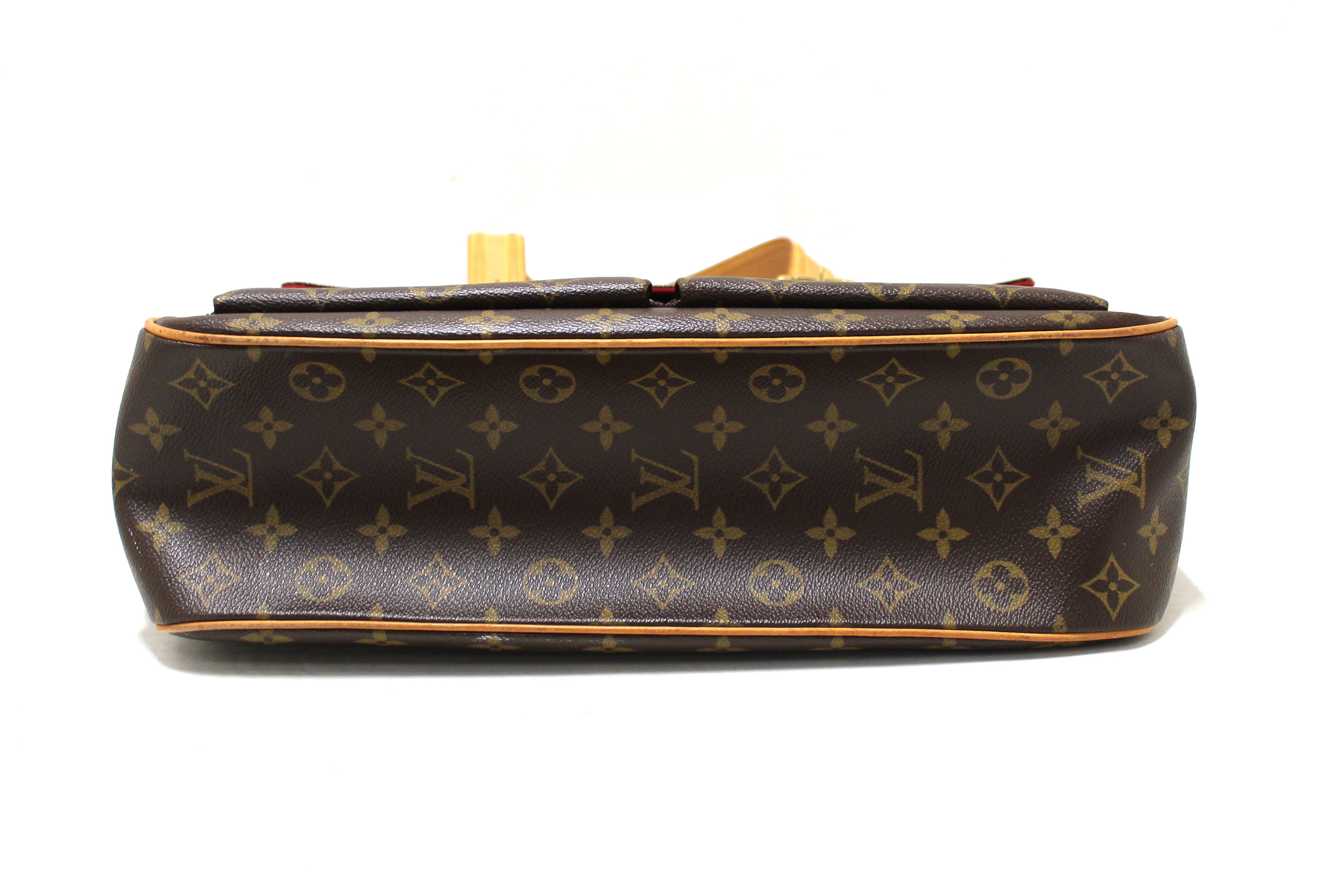 Authentic Louis Vuitton Classic Monogram Multiple Cite GM Shoulder Bag