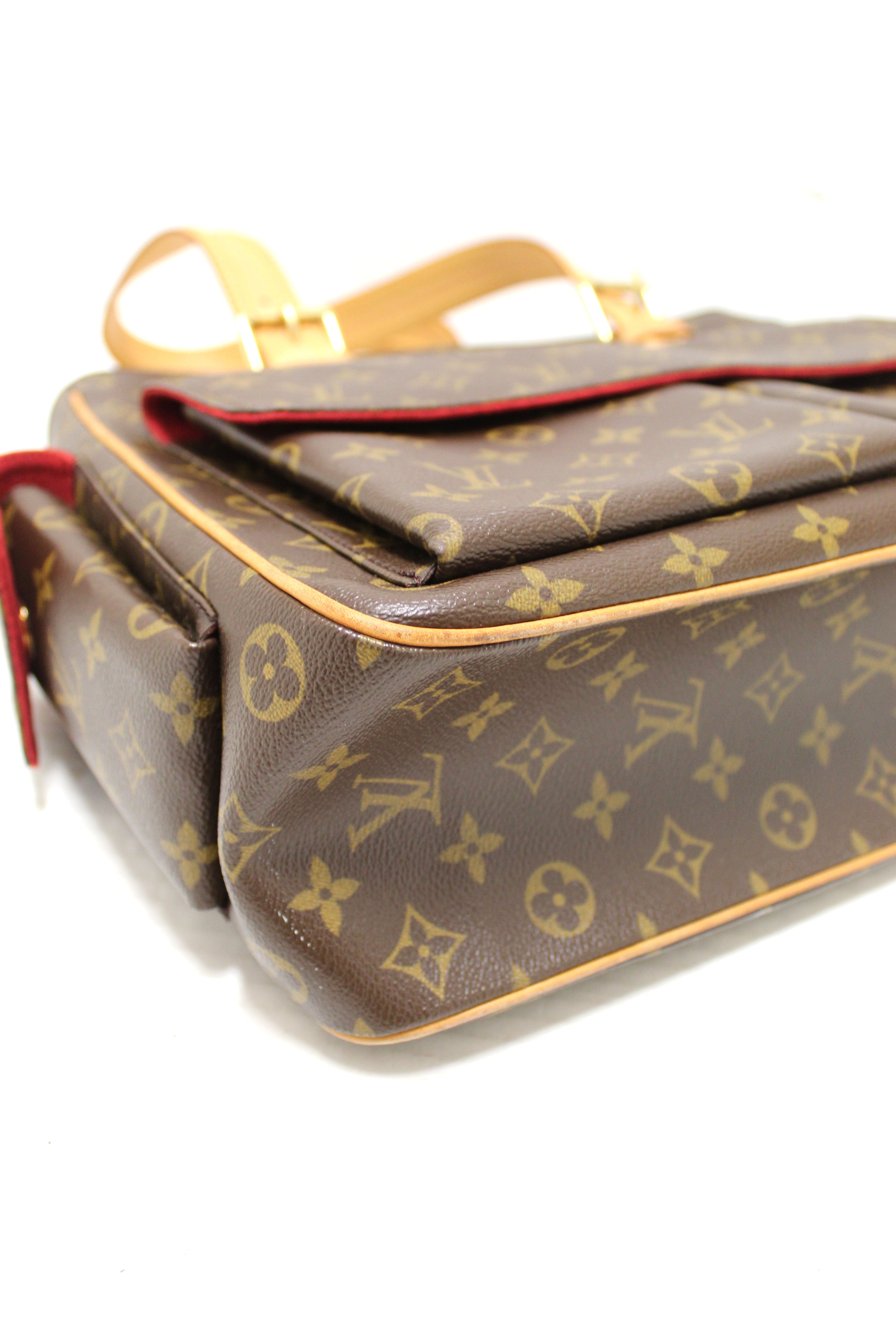 Authentic Louis Vuitton Classic Monogram Multiple Cite GM Shoulder Bag
