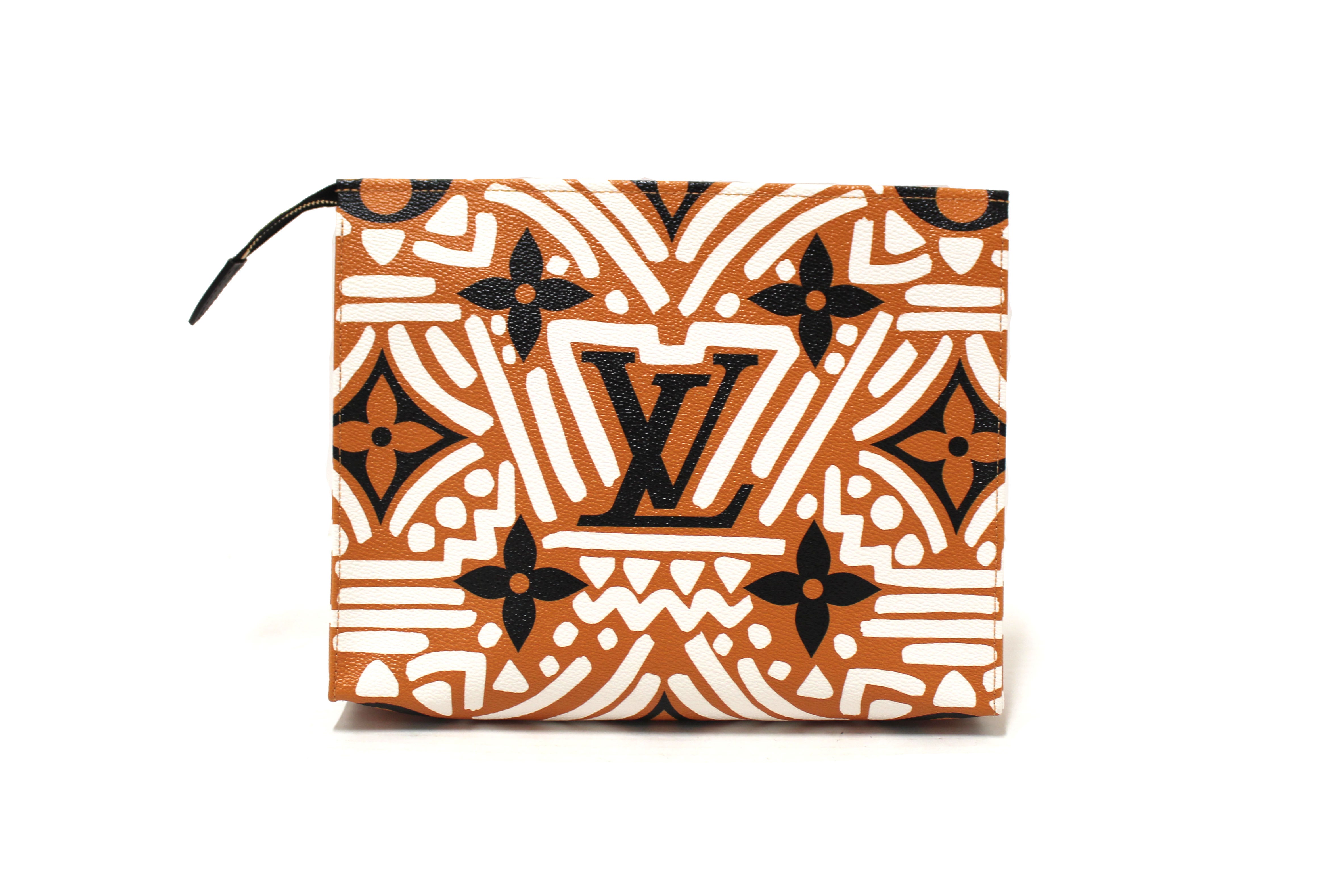 Authentic New Louis Vuitton Limited Edition Crafty Toiletry Pouch 26 Bag