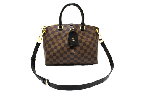 Authentic Louis Vuitton Damier Ebene Canvas Odéon PM Tote Bag