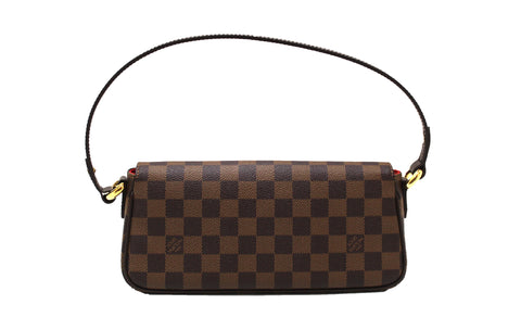 Authentic Louis Vuitton Damier Ebene Canvas Ravello PM Bag