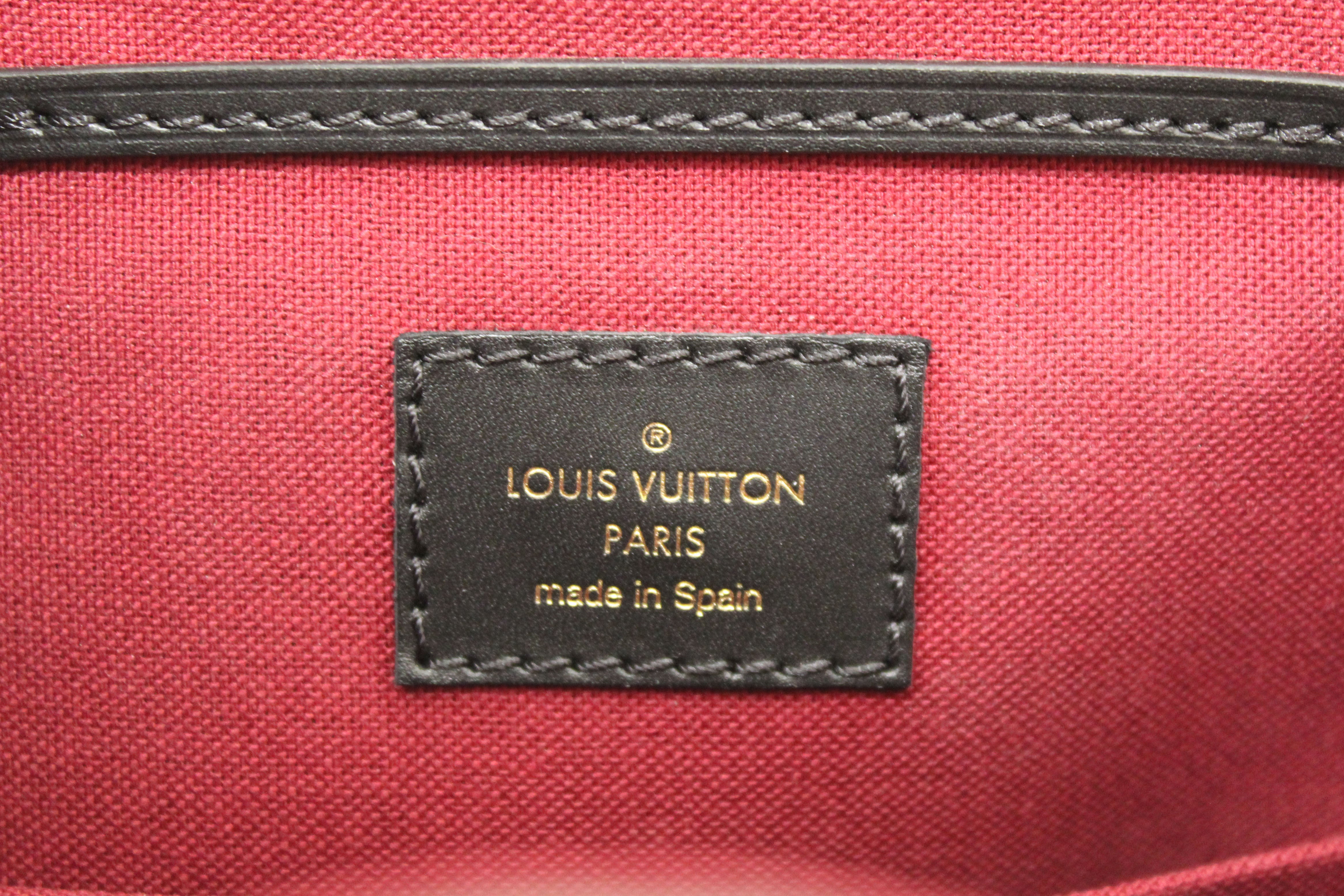 Authentic Louis Vuitton Classic Monogram Canvas Montsouris BB Backpack Bag