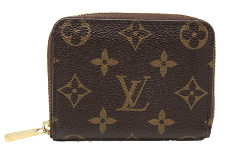Authentic Louis Vuitton Classic Monogram Zippy Coin Purse