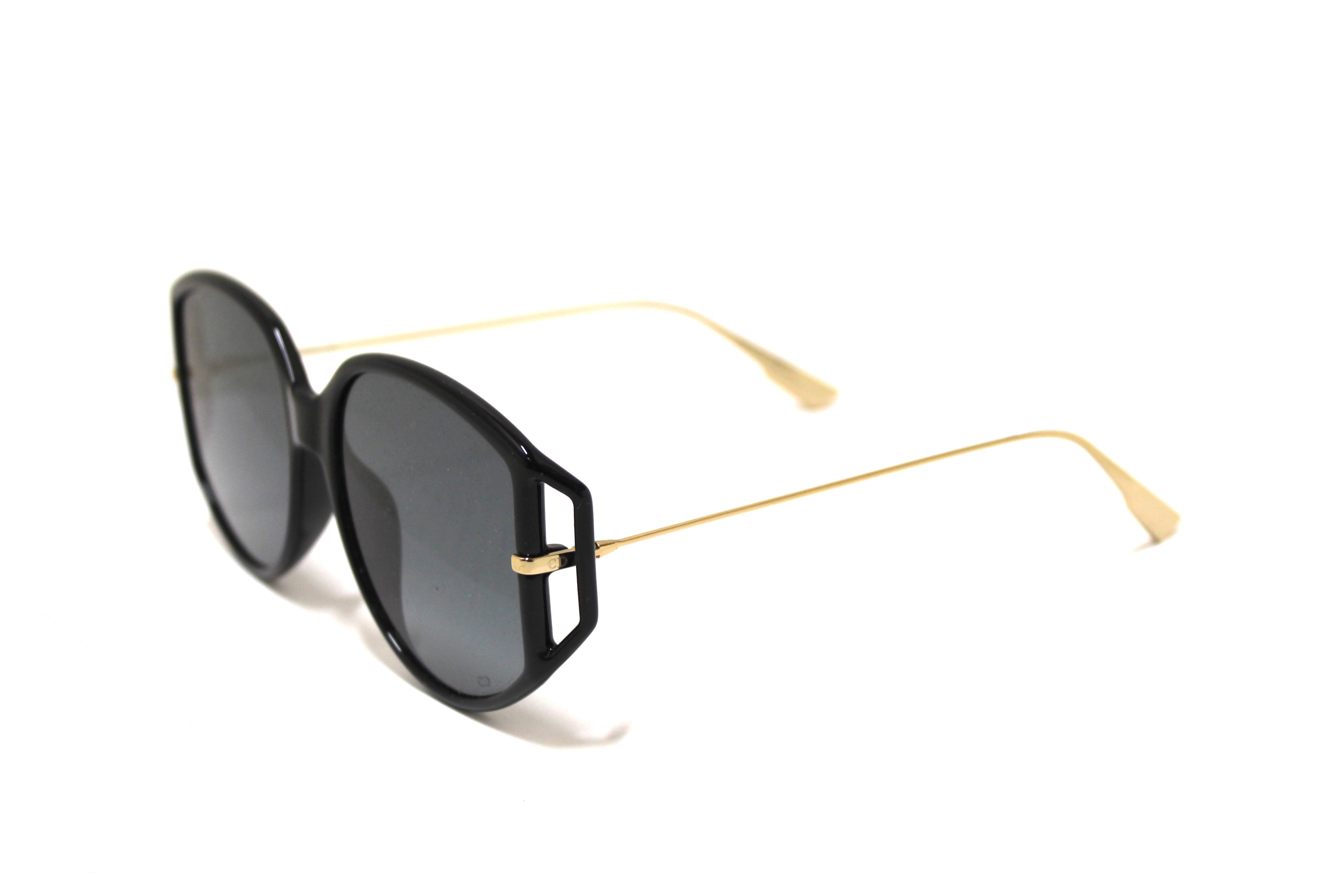 Authentic Christian Dior Black Sunglasses 80711