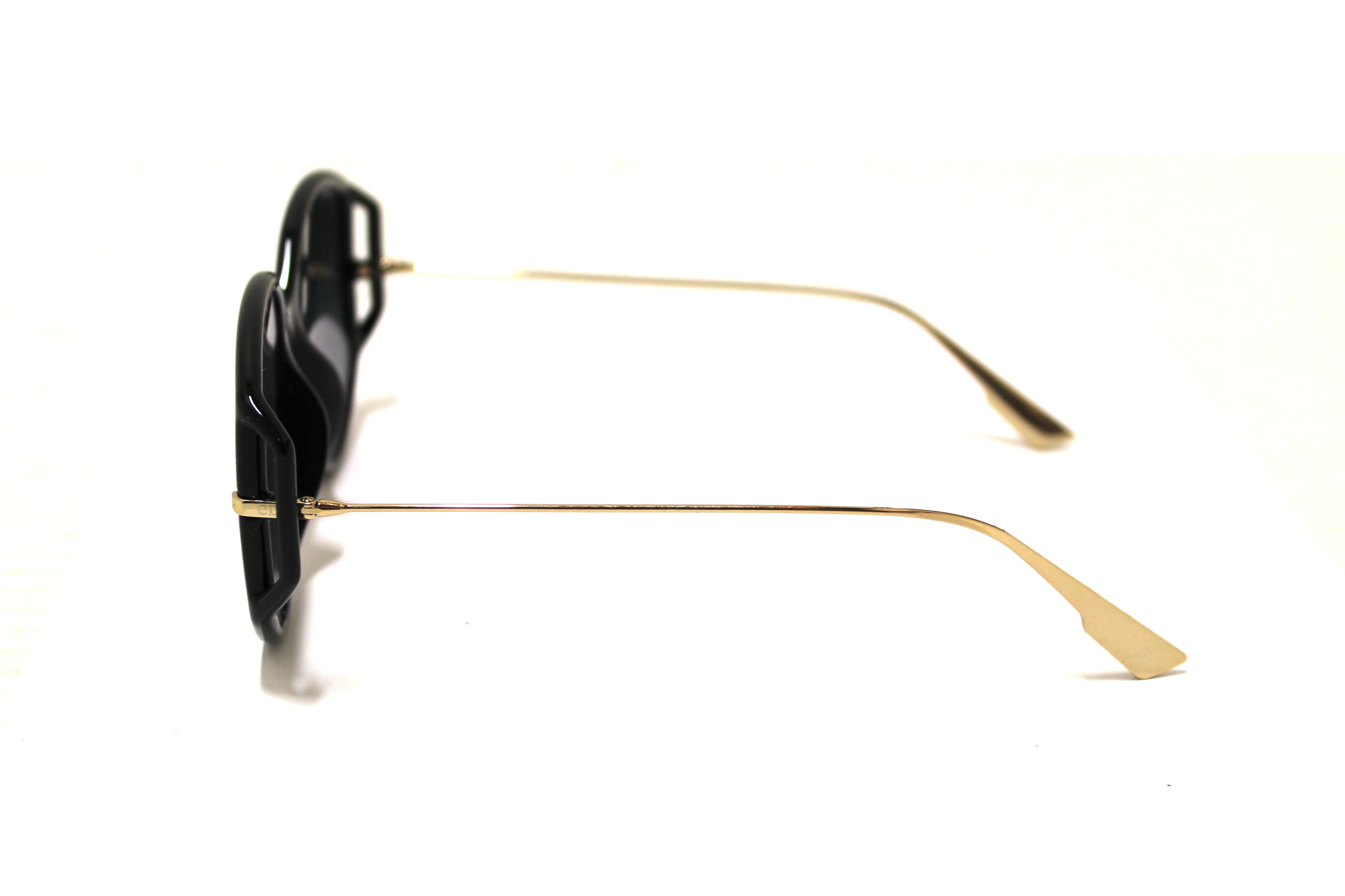 Authentic Christian Dior Black Sunglasses 80711