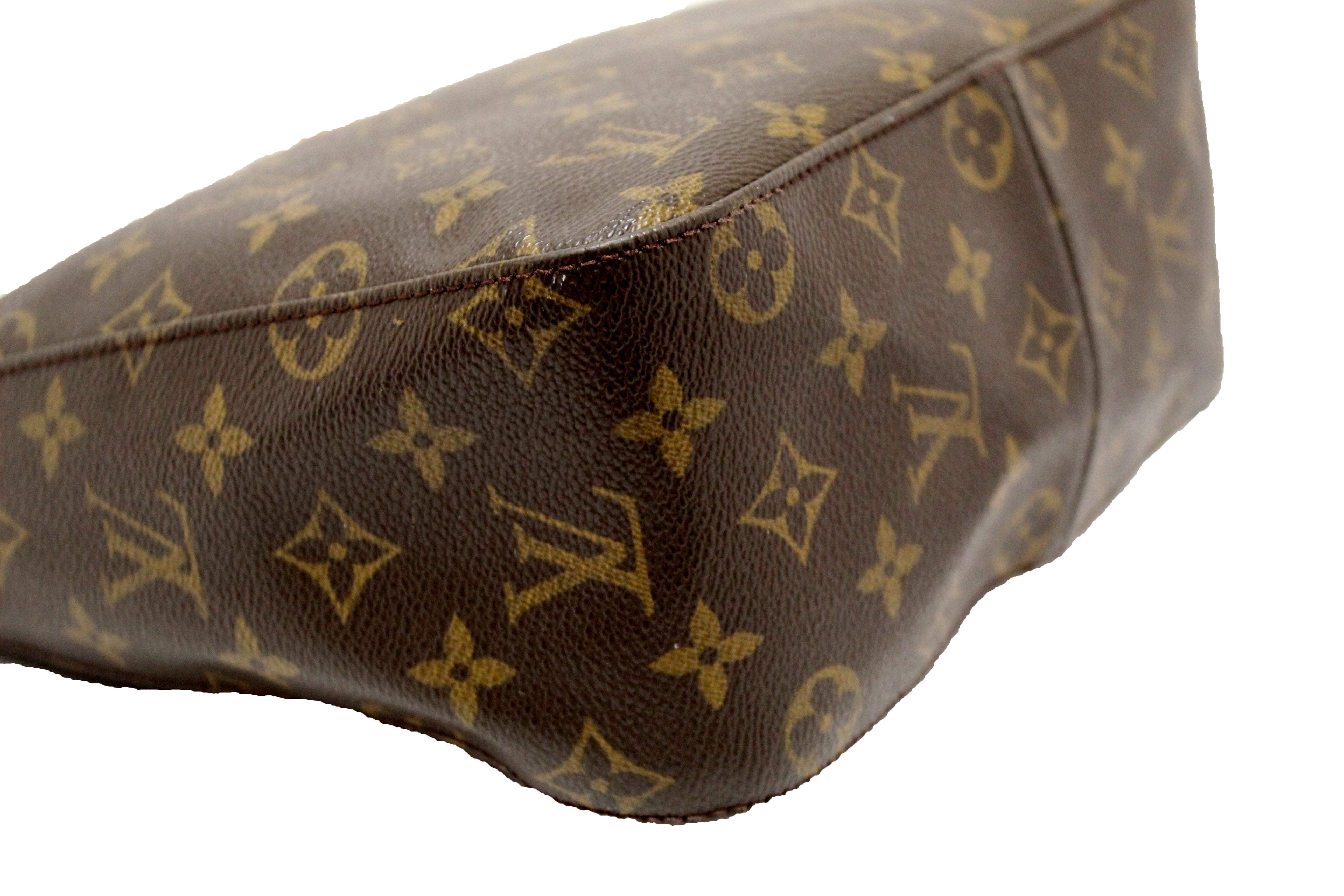 Authentic Louis Vuitton Classic Monogram Canvas Looping PM Shoulder Bag
