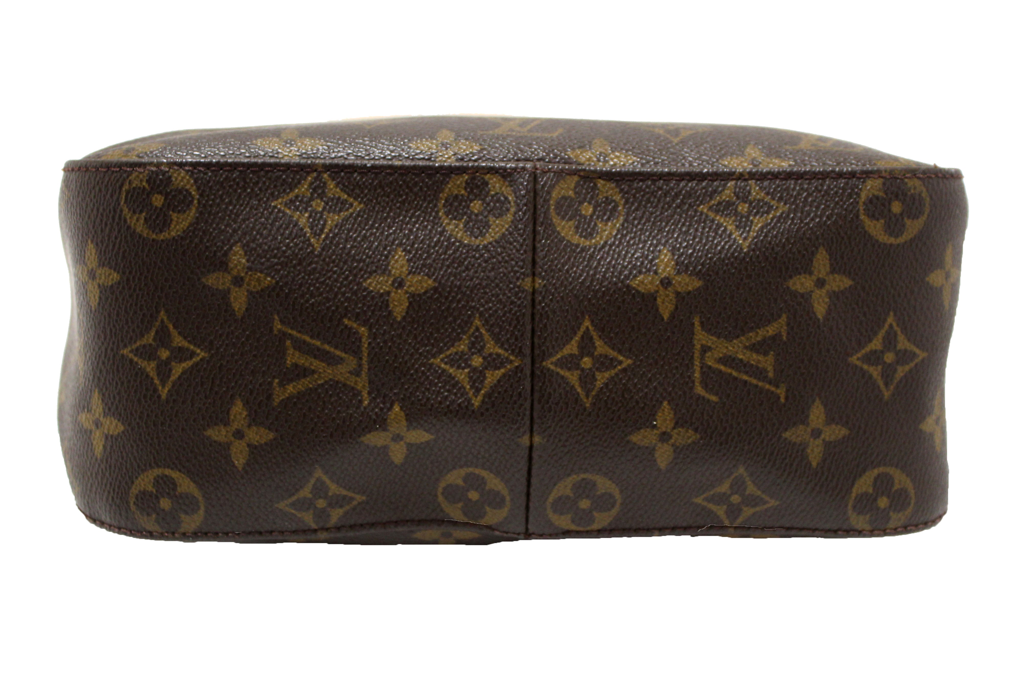 Authentic Louis Vuitton Classic Monogram Canvas Looping PM Shoulder Bag