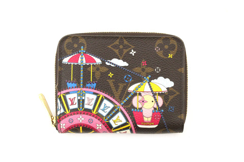 Authentic Louis Vuitton Limited Edition Vivienne Classic Monogram Zippy Coin Purse