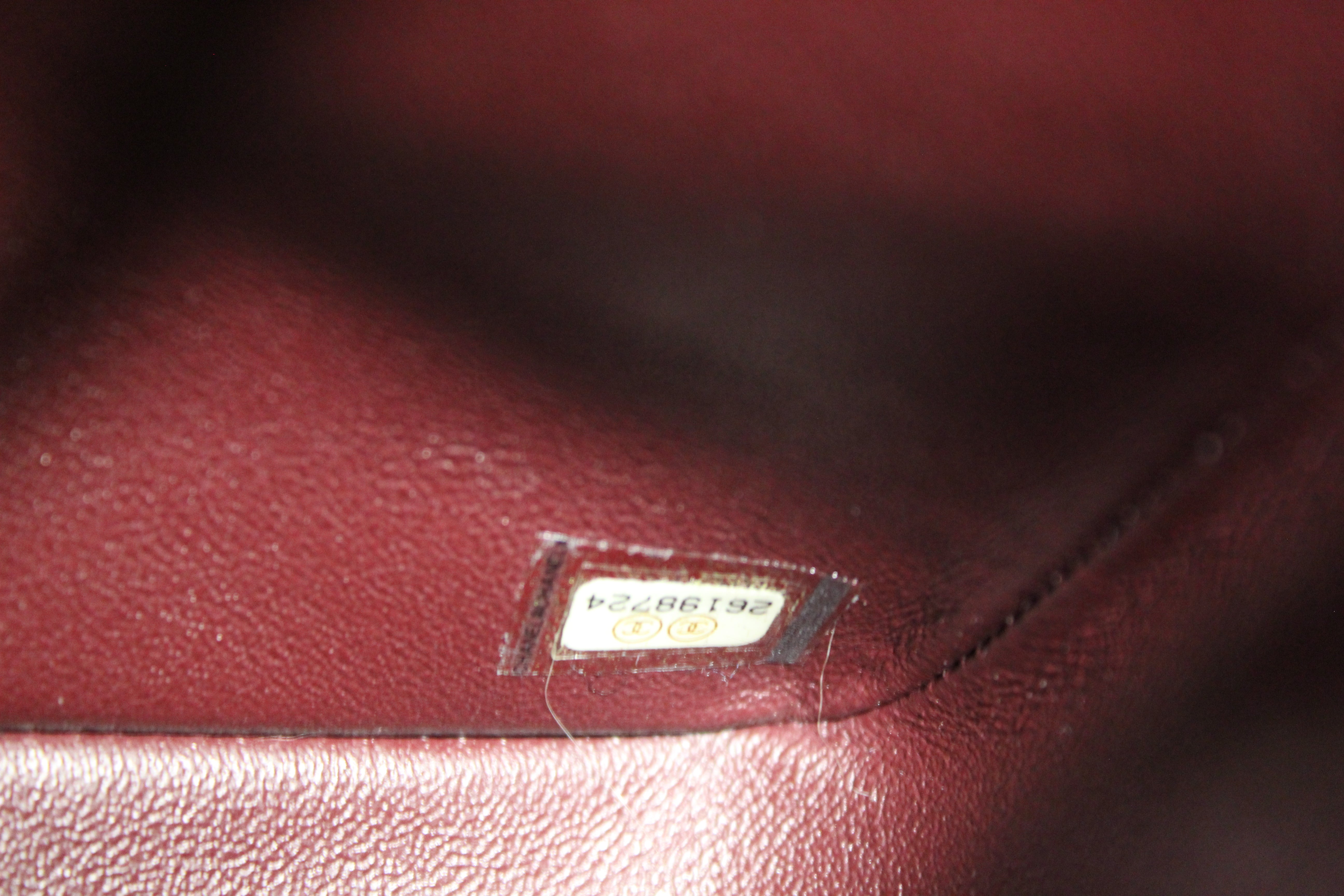 Authentic Chanel Black Quilted Lamskin Leather Classic Jumbo Double Flap Bag