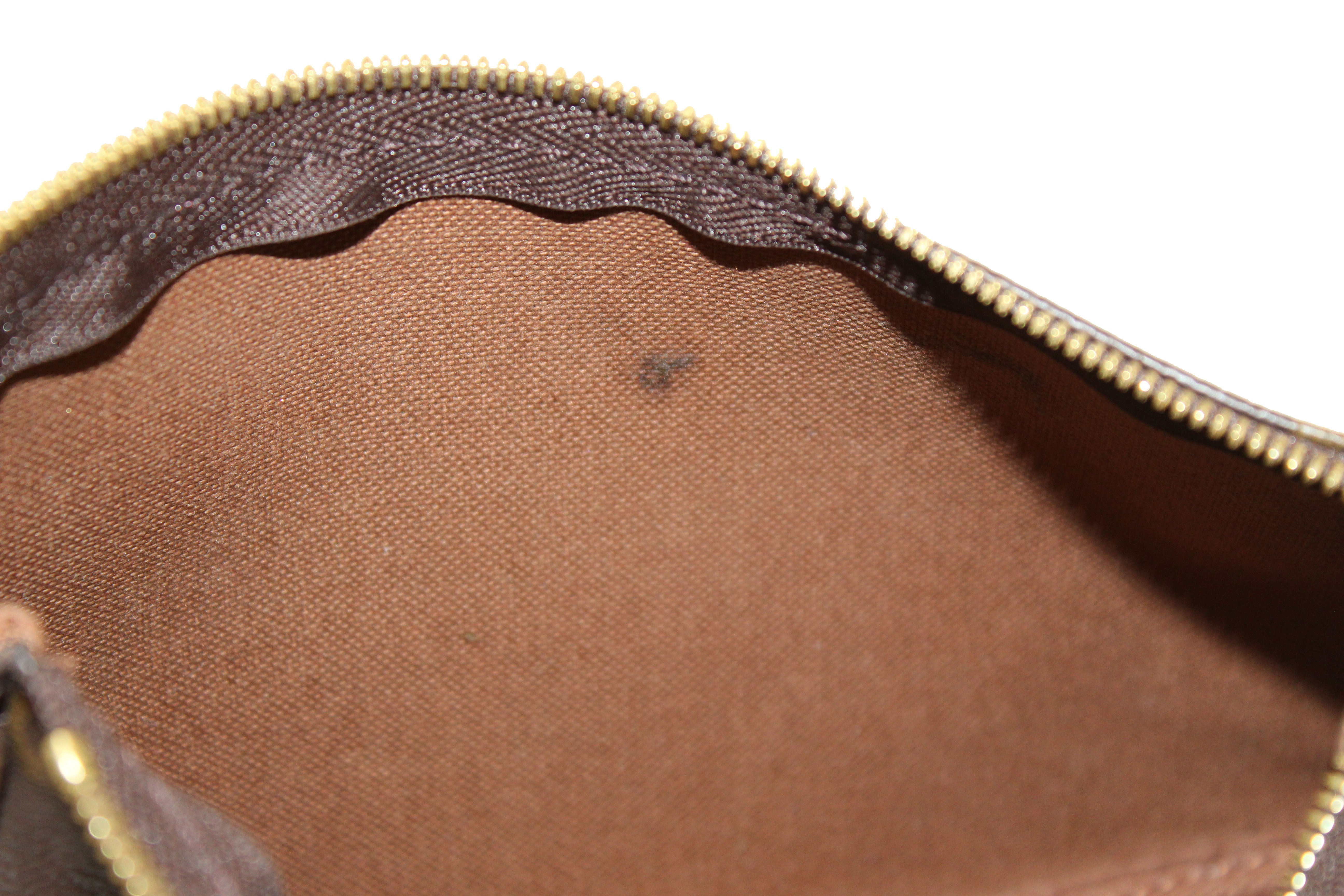 Authentic Louis Vuitton Classic Monogram Light Pink Strap Multi-Pochette Accessoires Bag